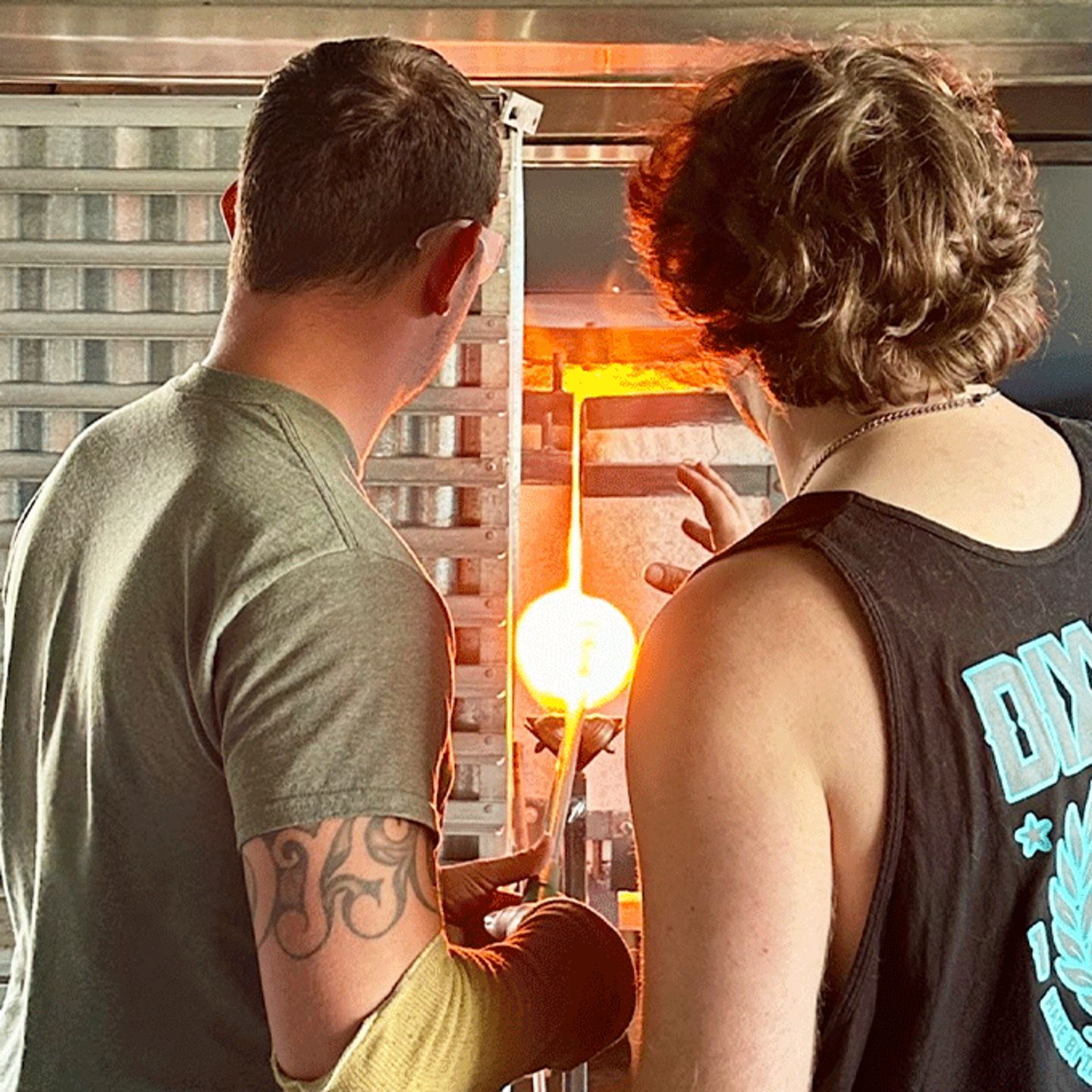 glass blowing