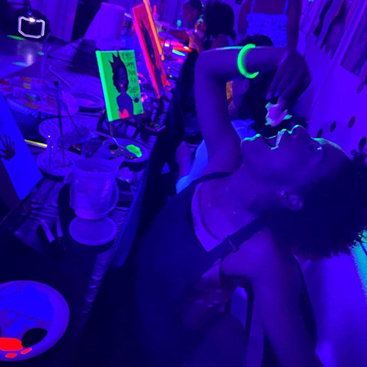 Adult Glow Paint