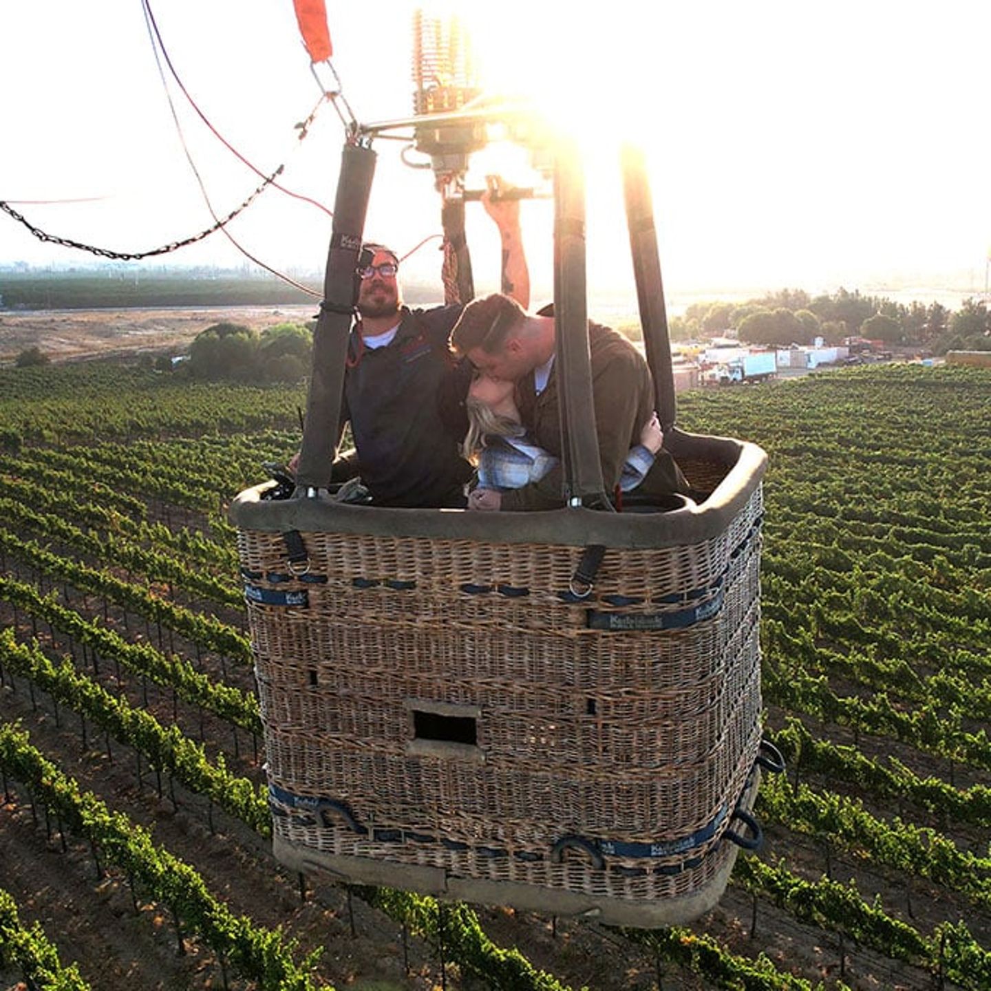 Romantic Hot Air Balloon