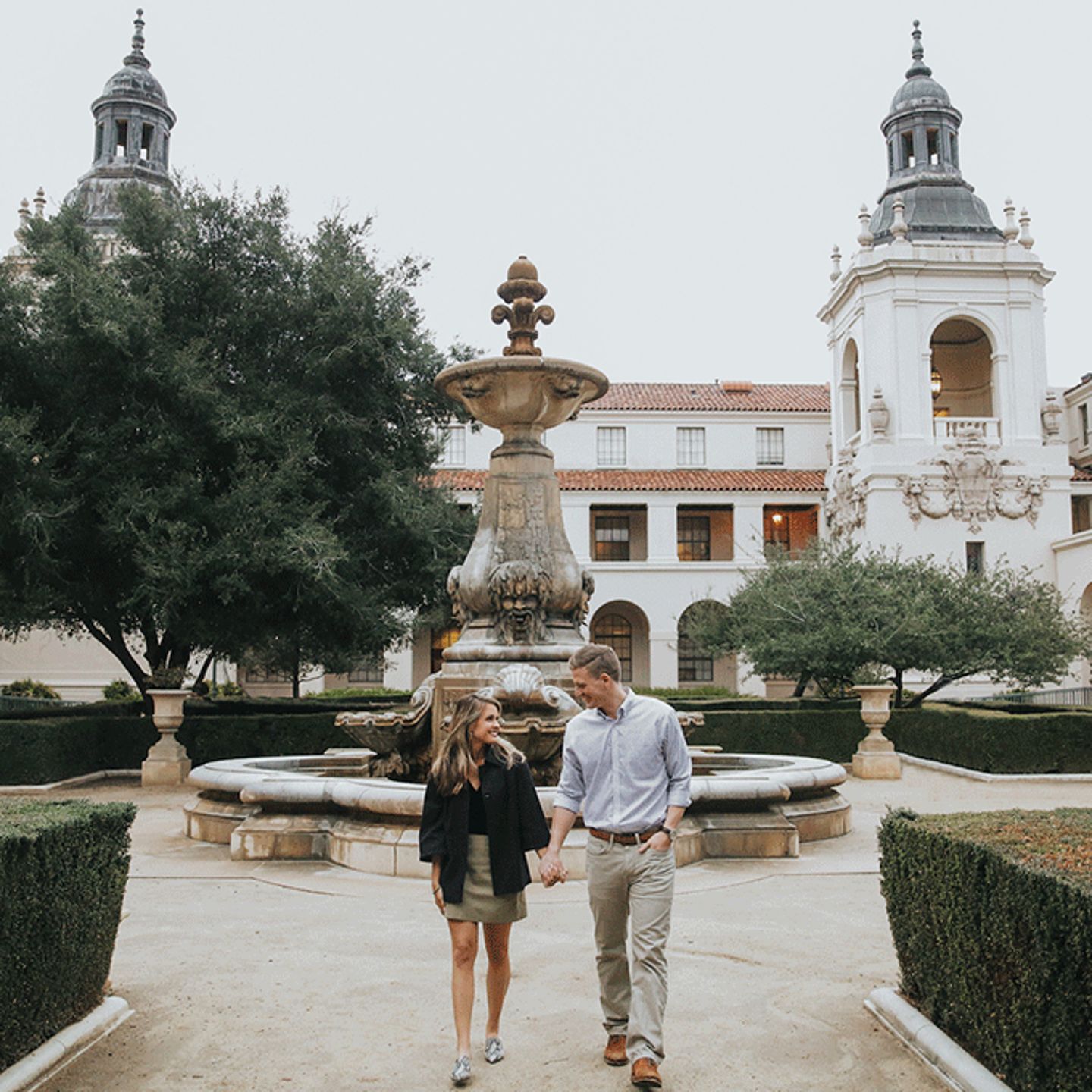 Couple walking