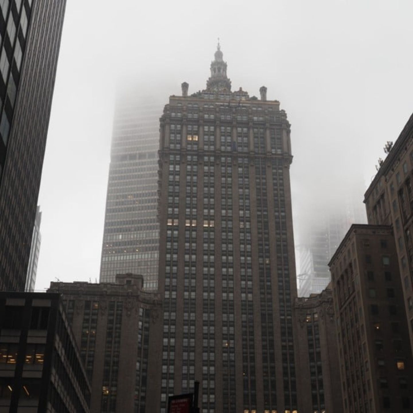 Black and White Photo of Building