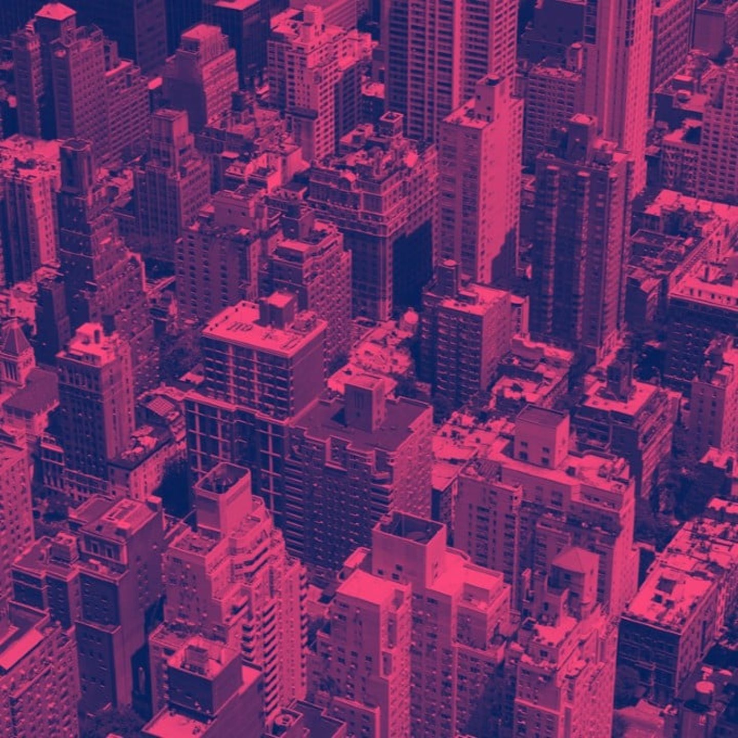 Red Photo of New York City