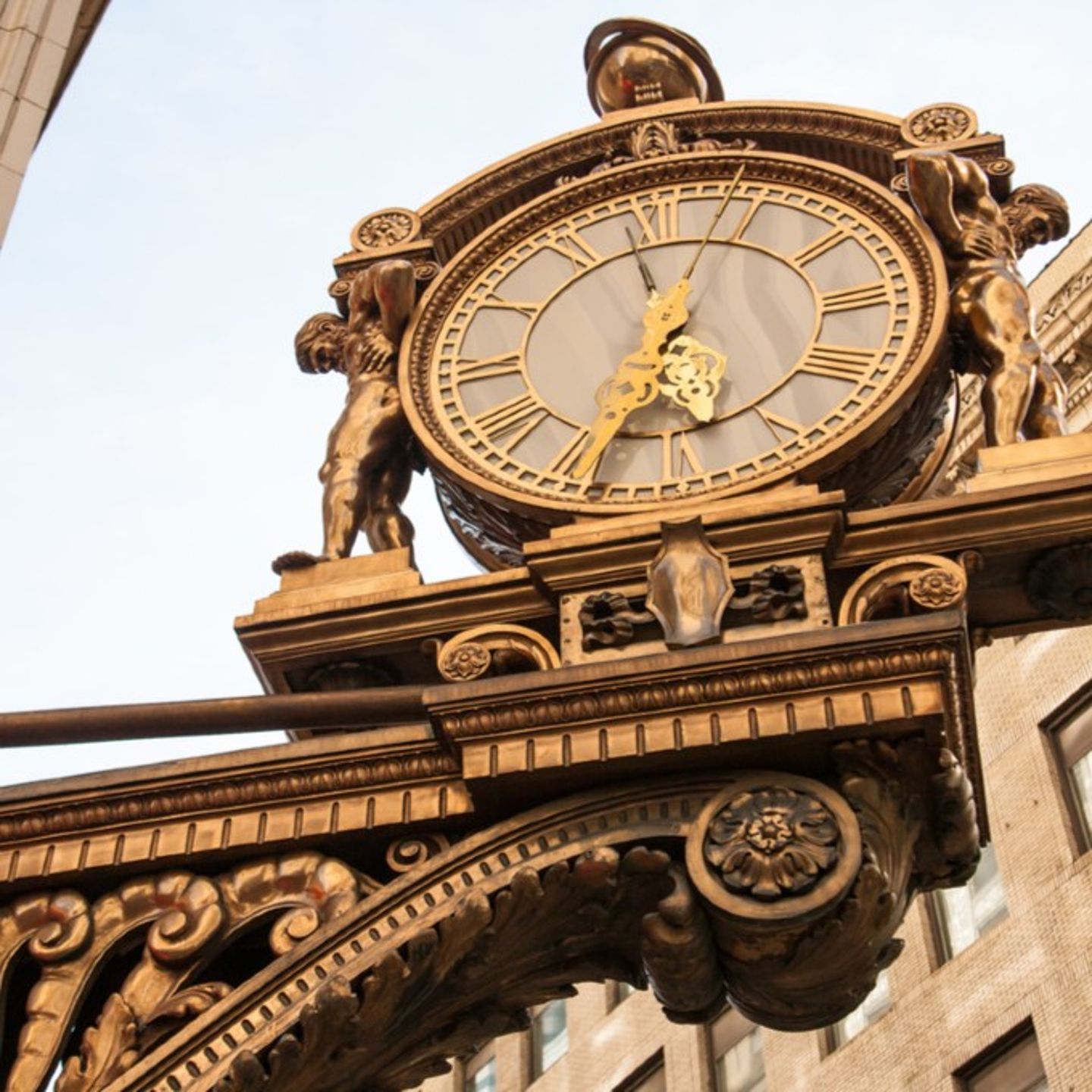 Gold Clock