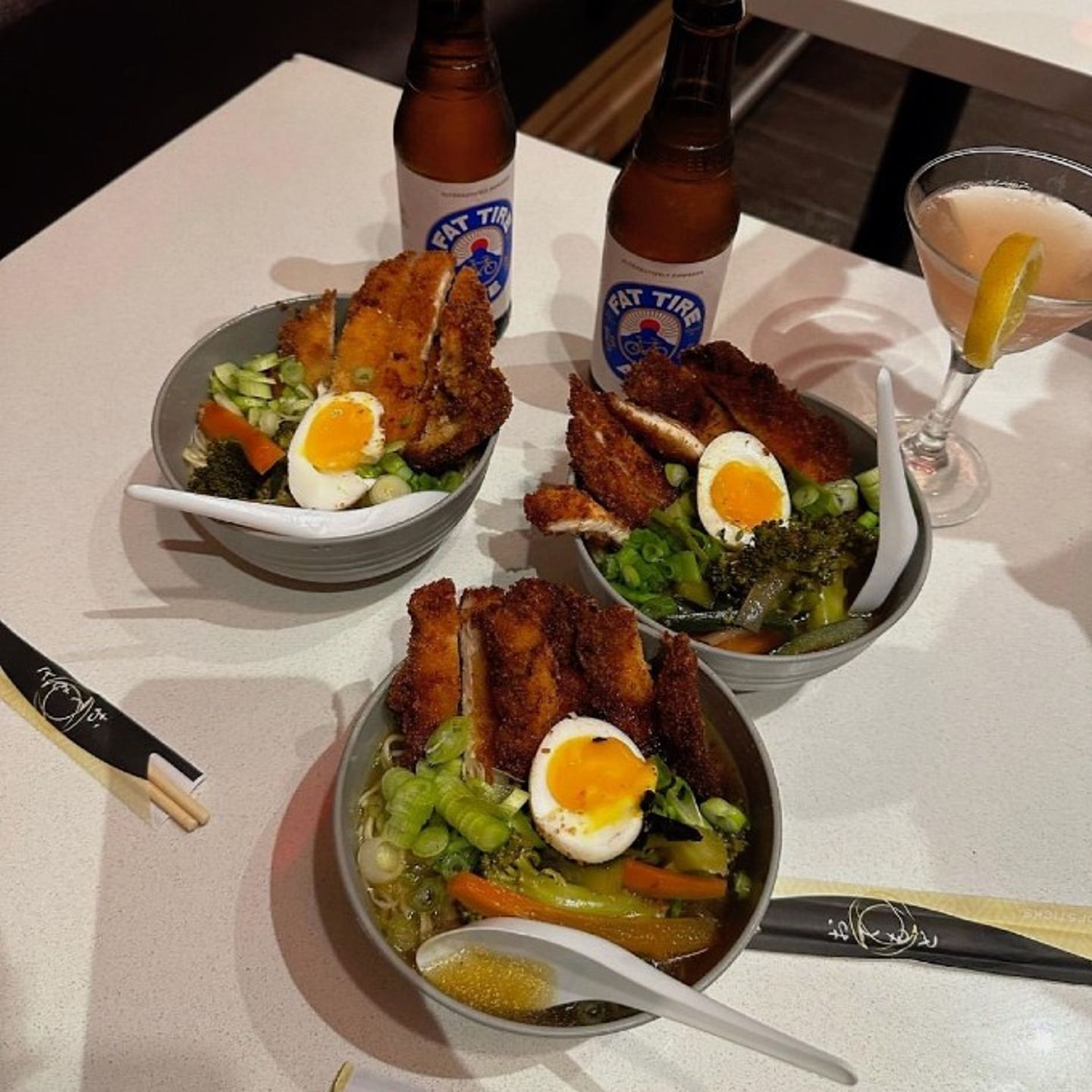 Bowls of ramen