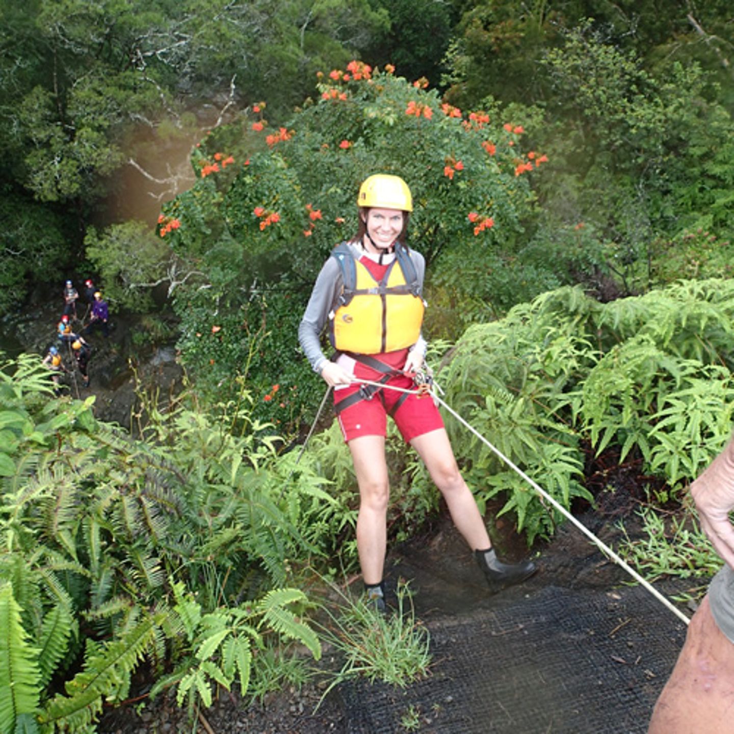 Dry Cliff Rappel