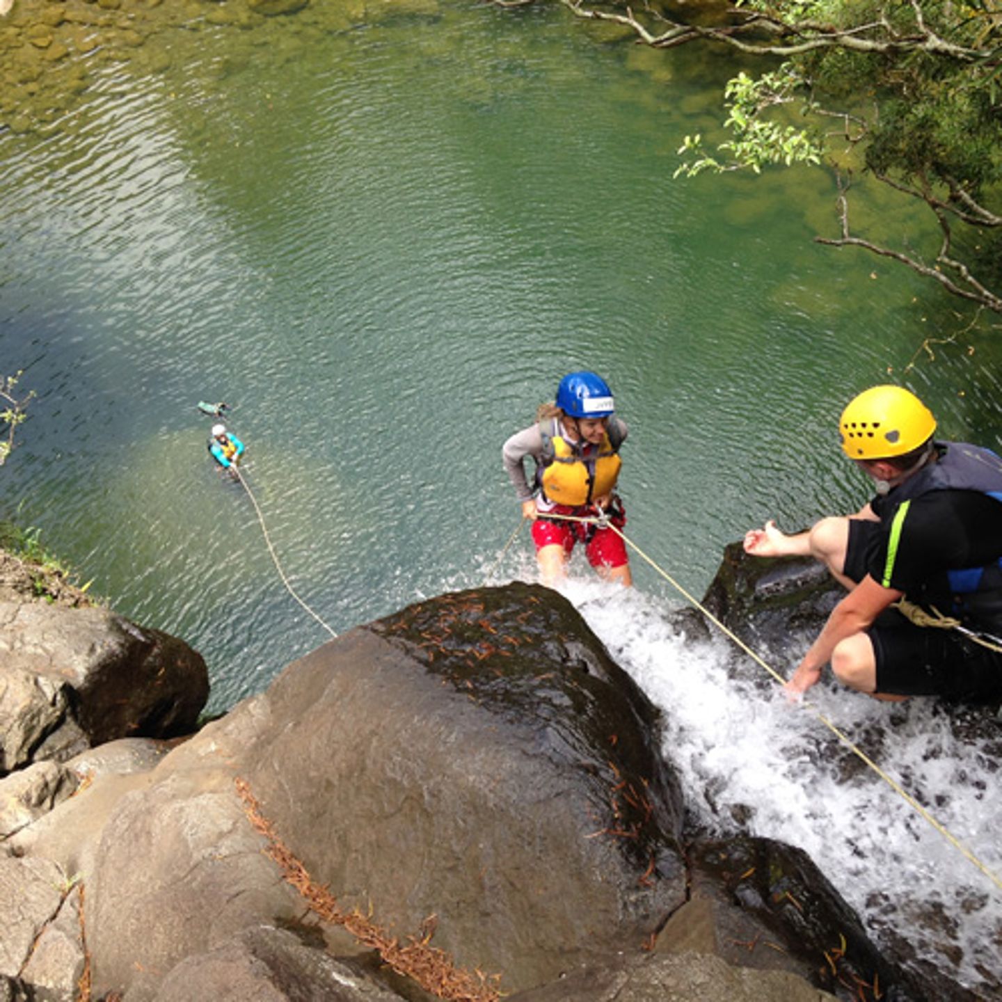 Rappelling Experience on Maui 