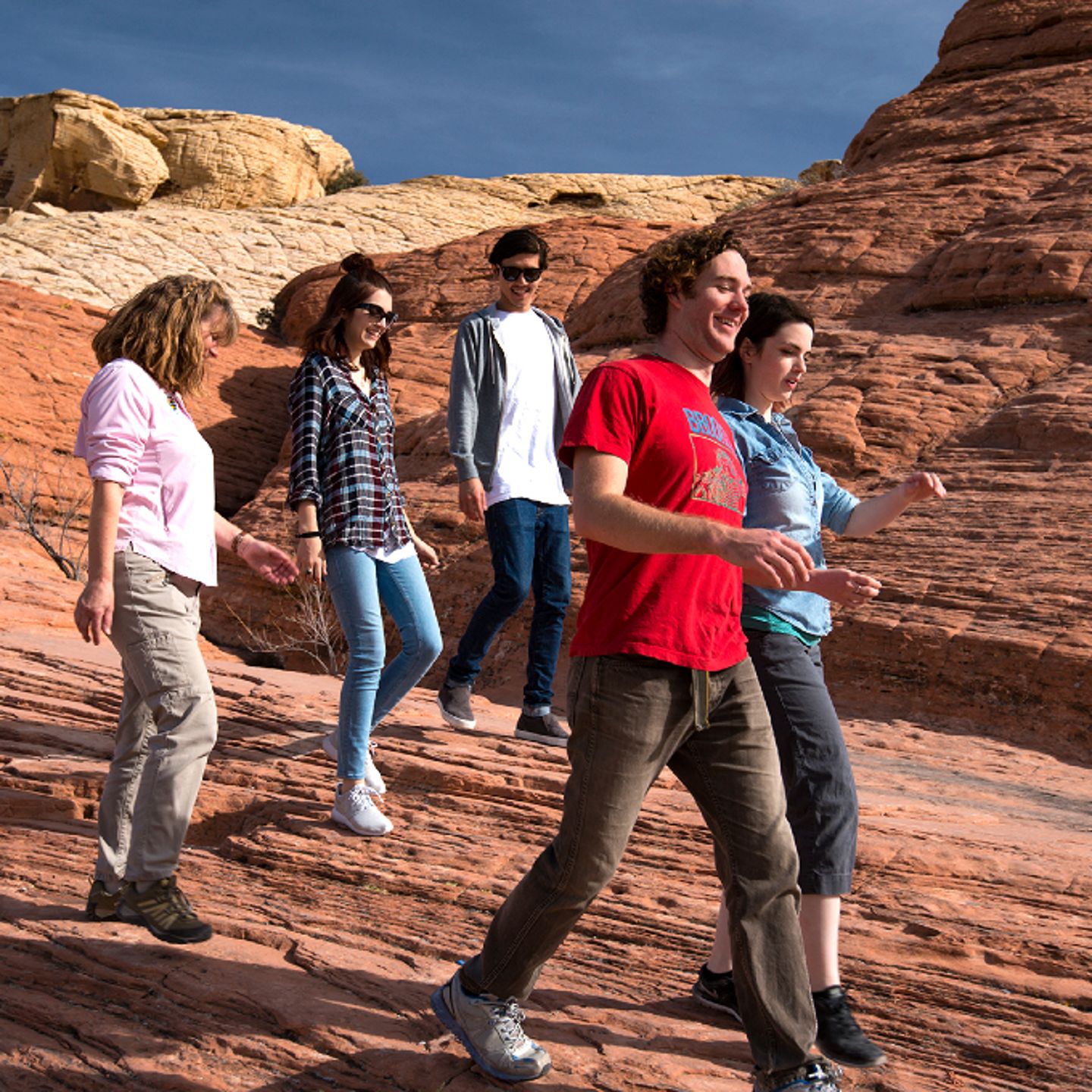 Group walking