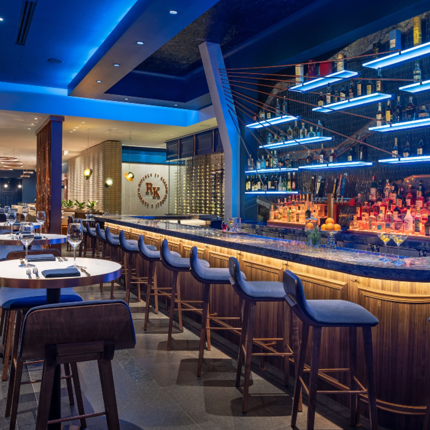 Bar area