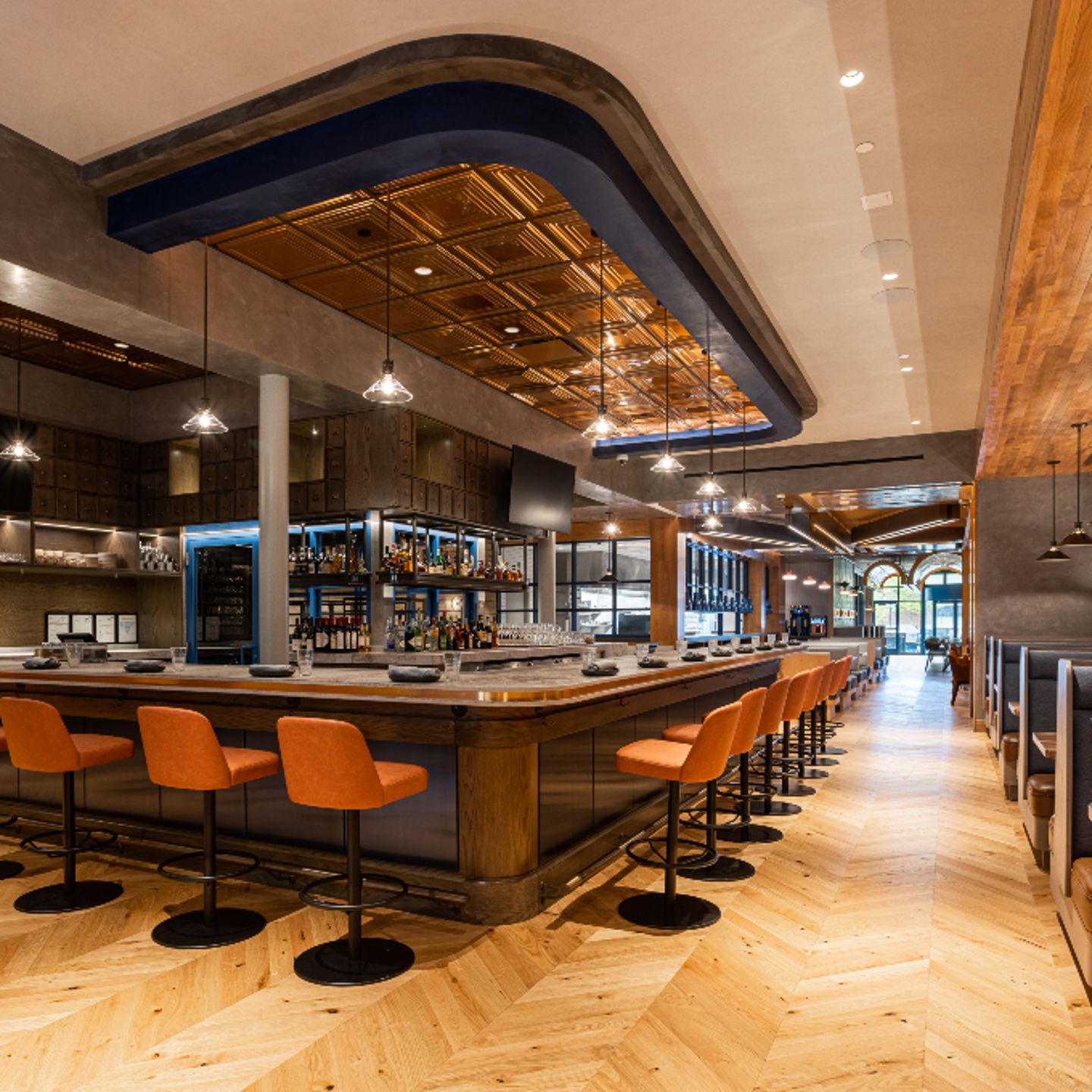 Bar area