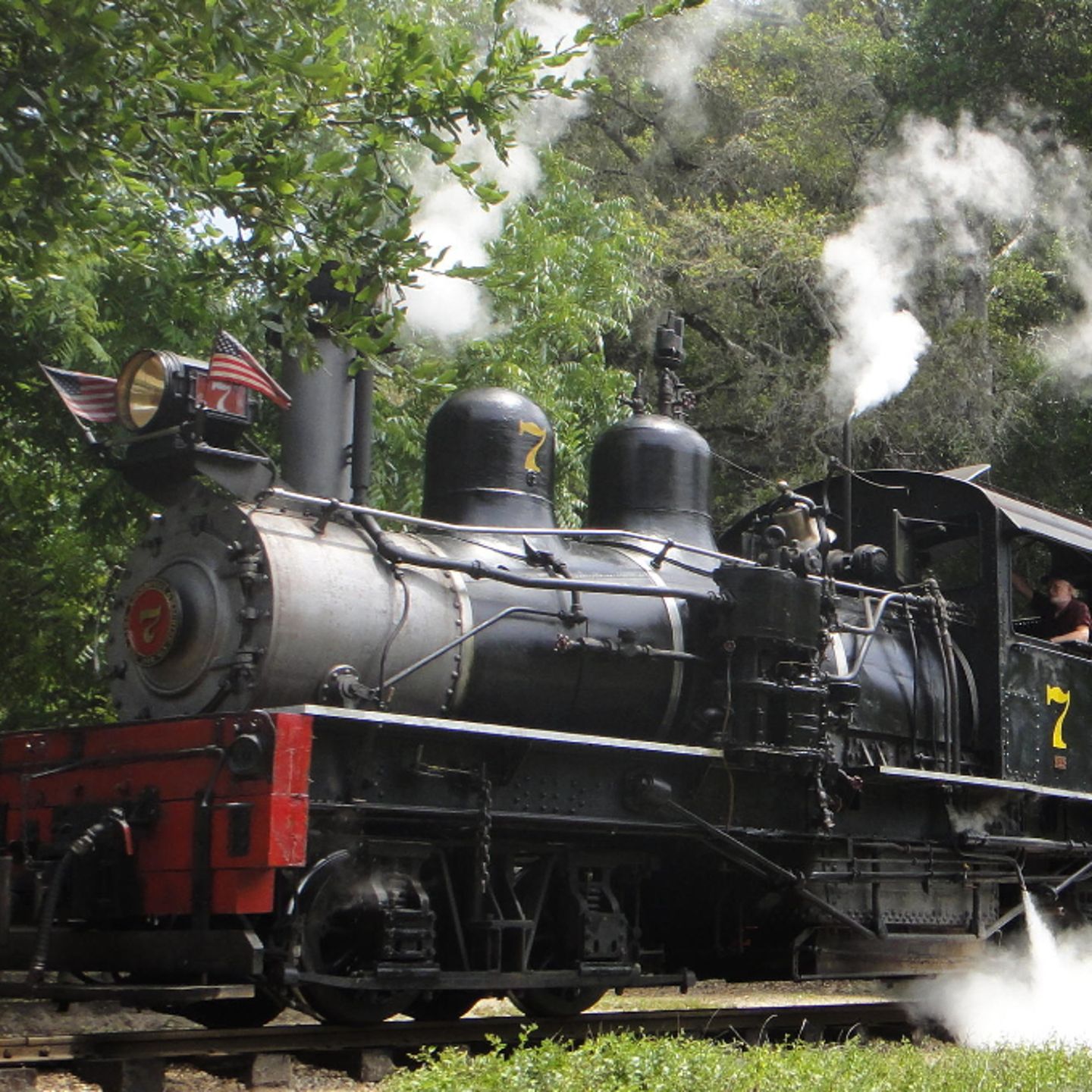 Front of train