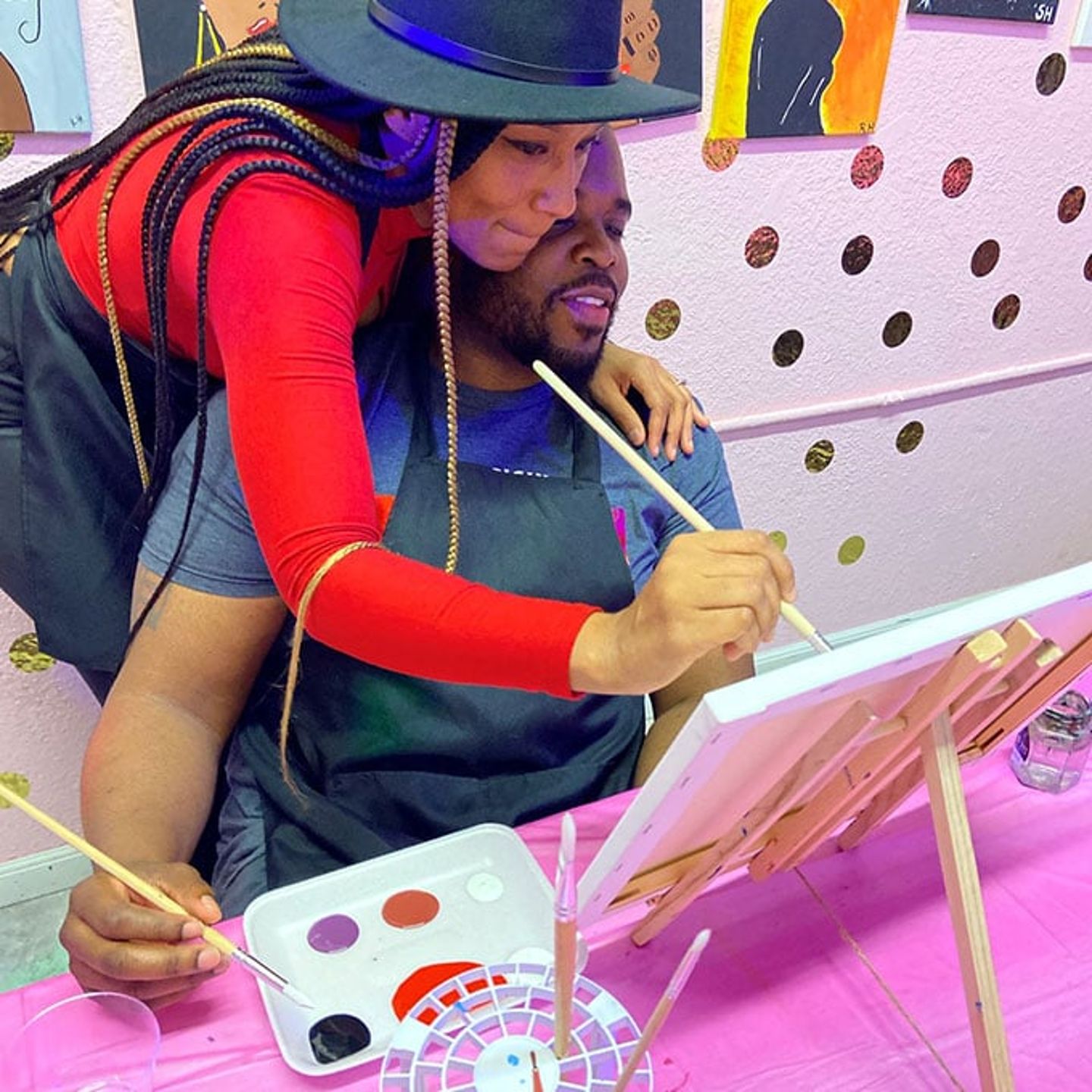 Couples Canvas Painting Workshop