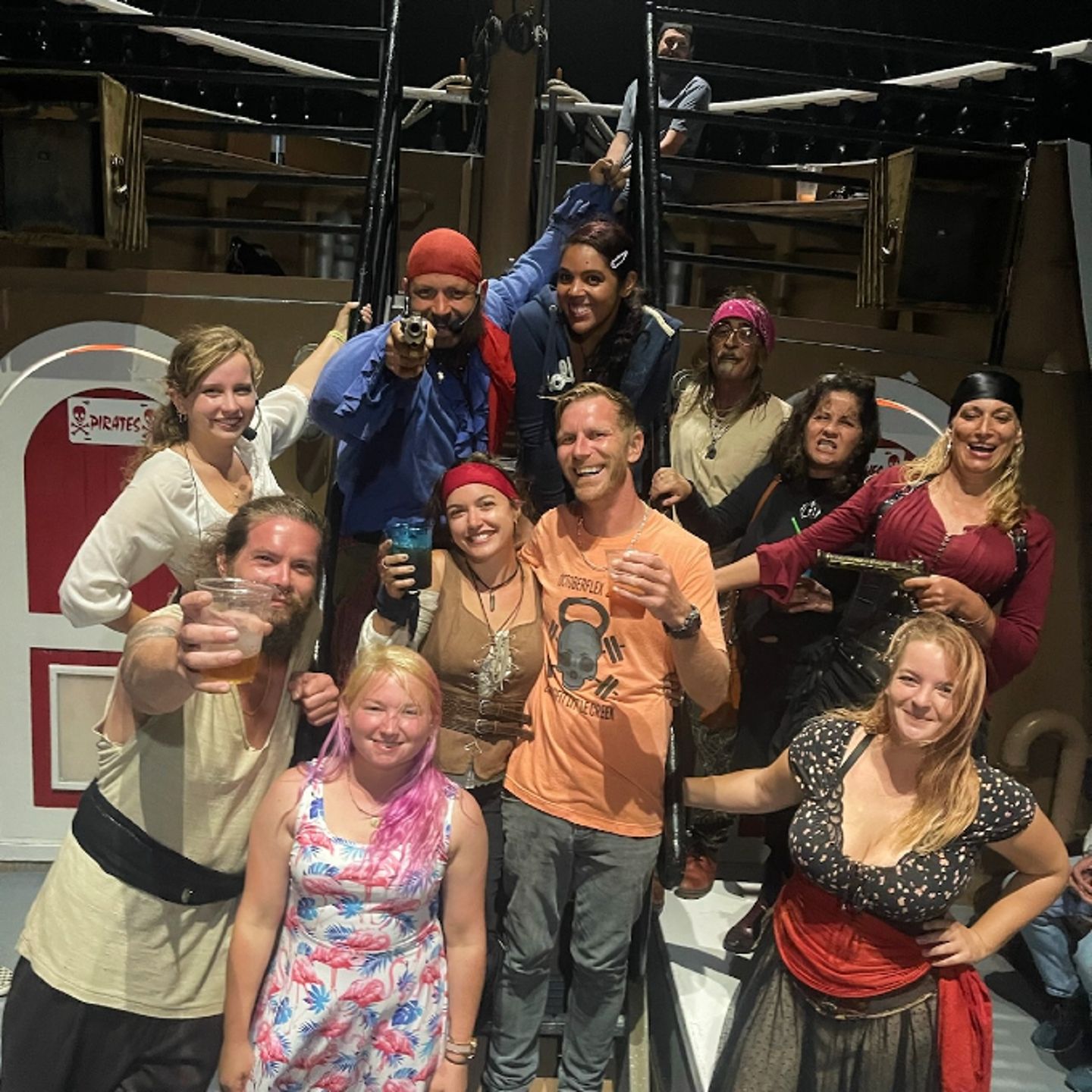 Group on cruise