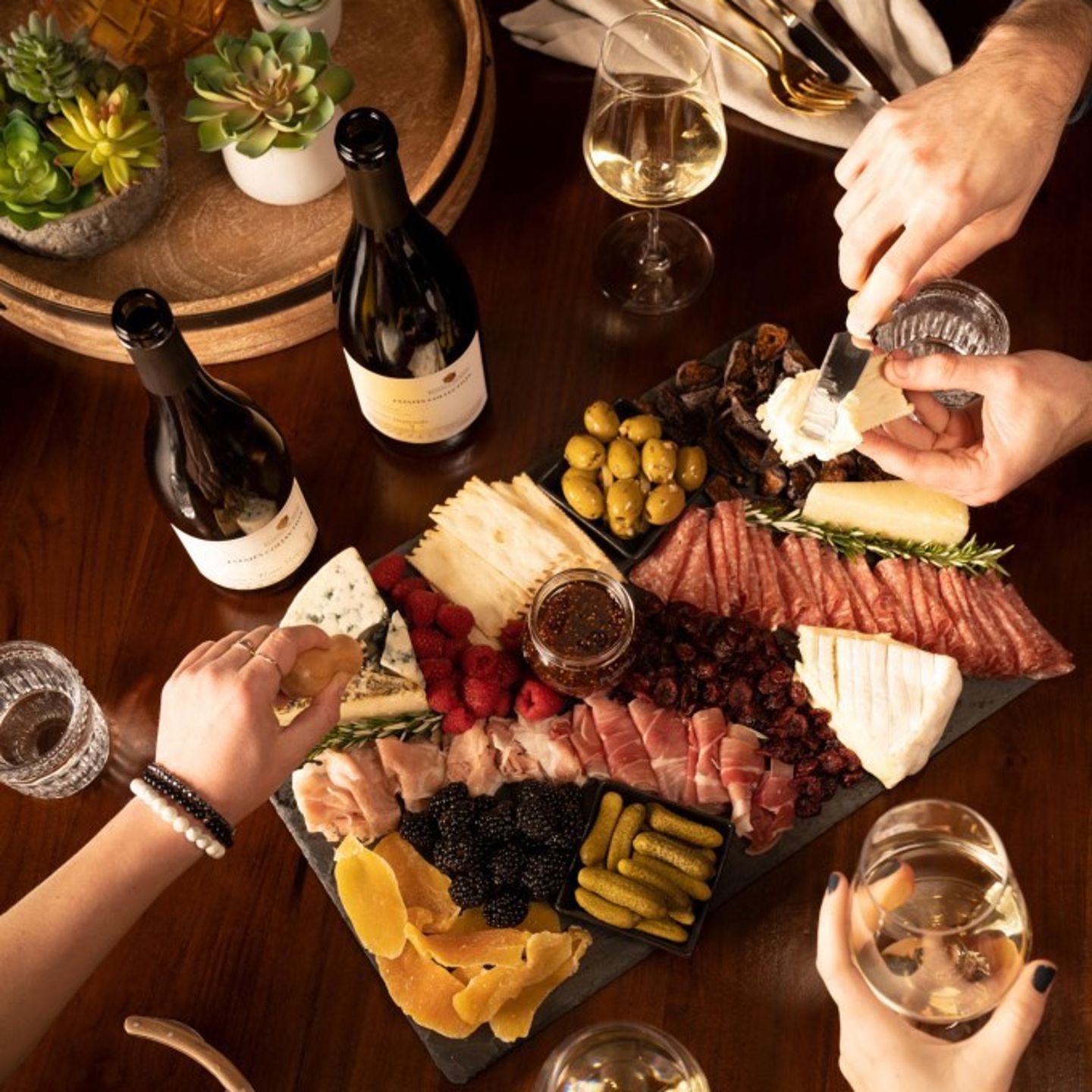 Wine and Charcuterie Board