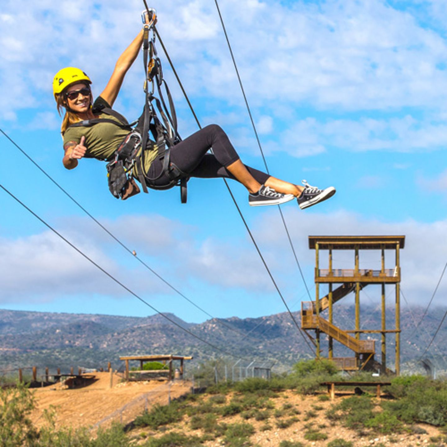 Safari Zipline Tour in Arizona