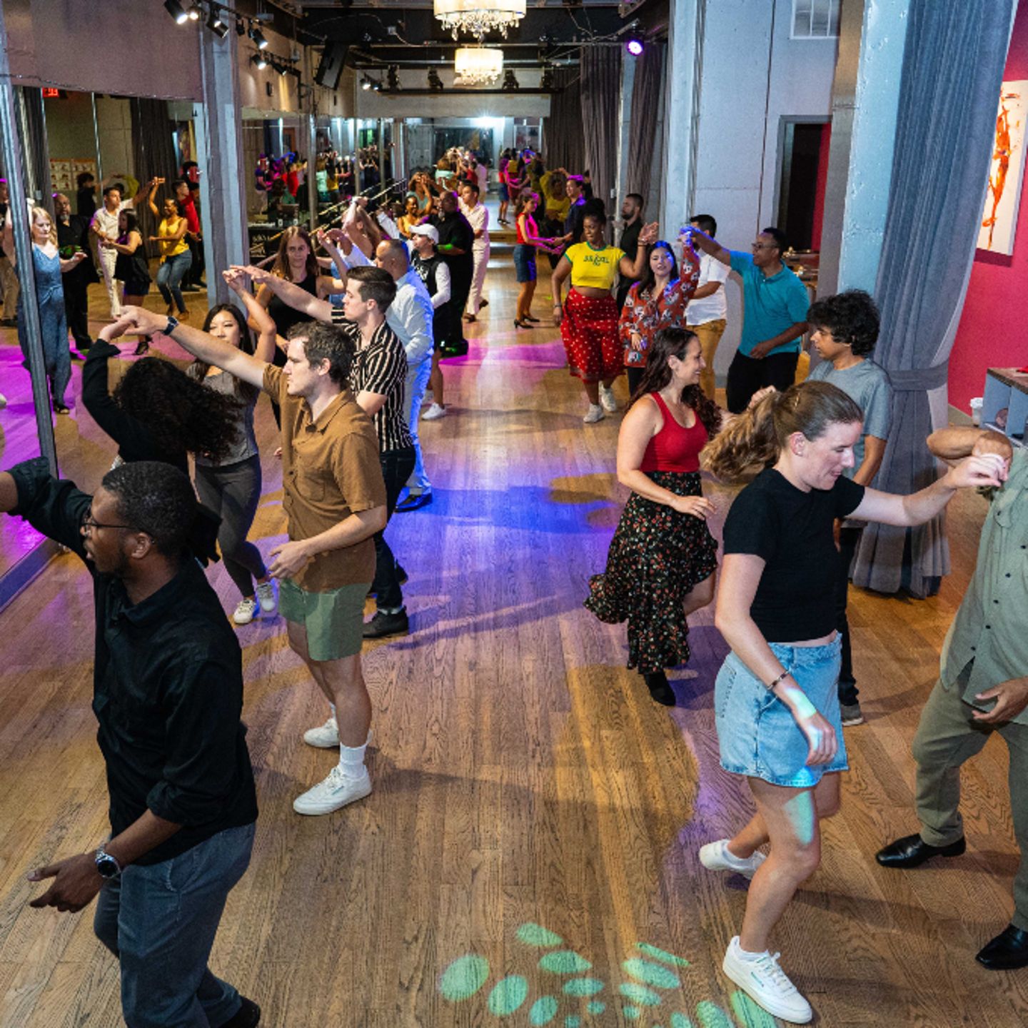 People dancing