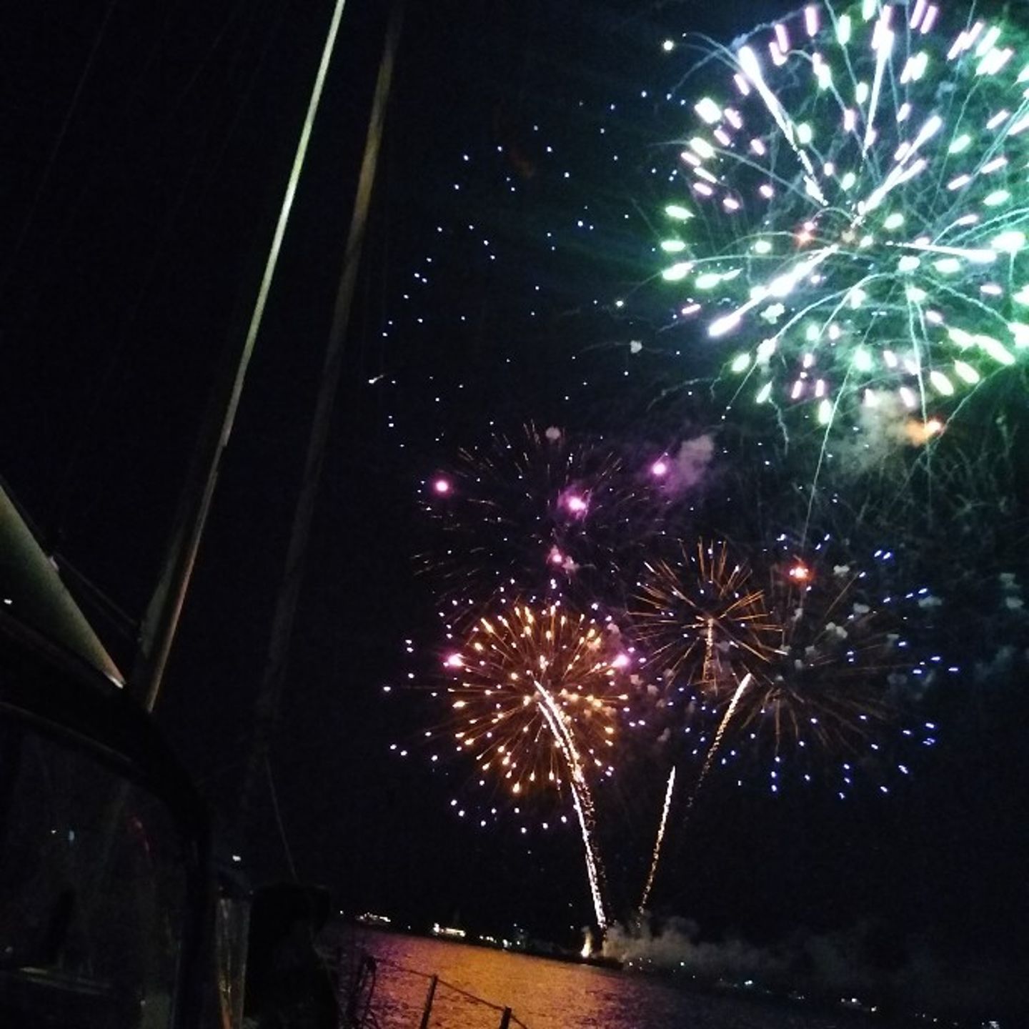 Fireworks Close Up
