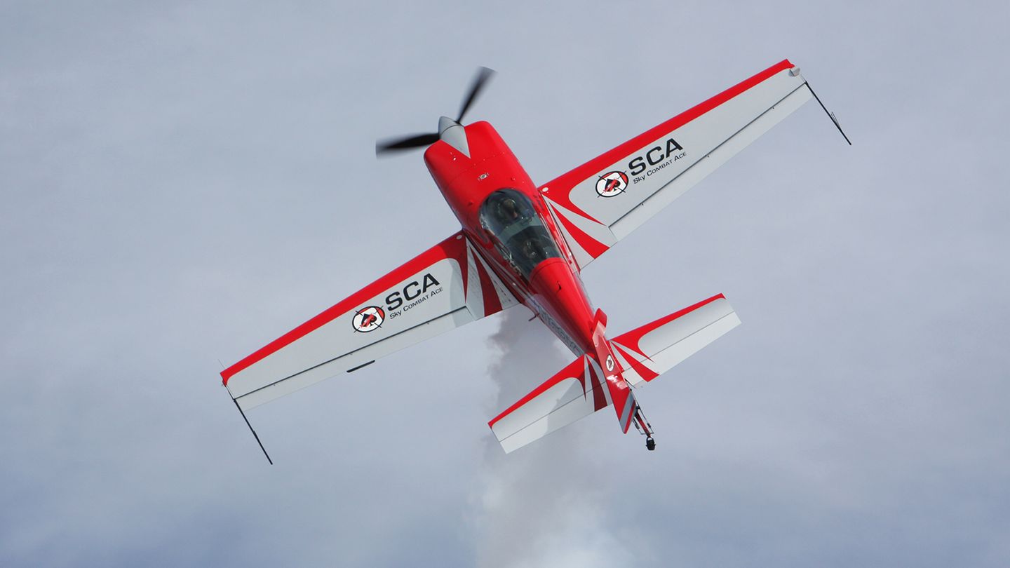 Plane in sky