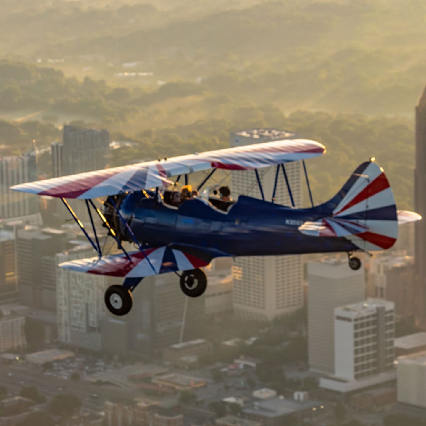 Atlanta Biplane Ride in Waco Biplane