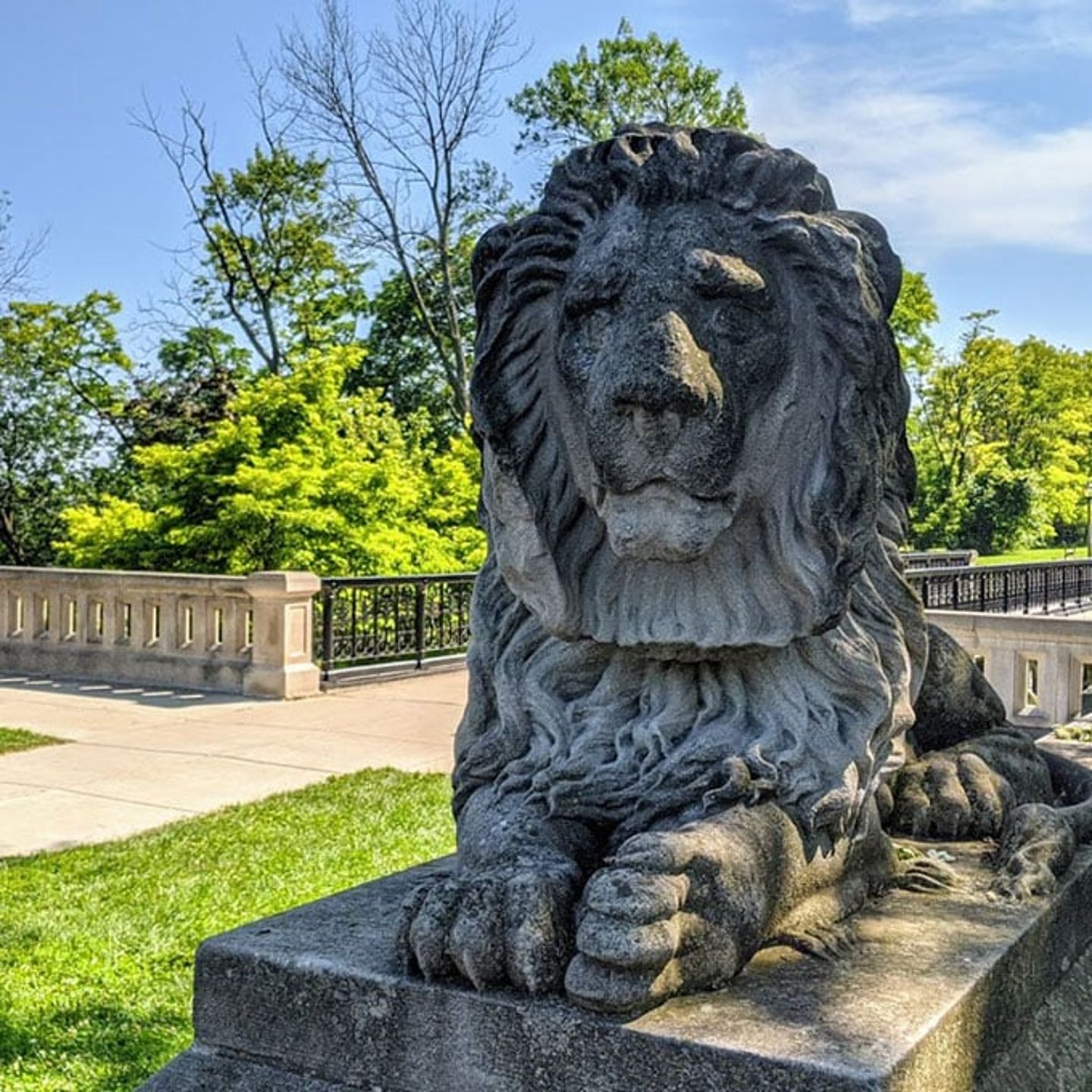 Lion's Bridge in Wisconsin