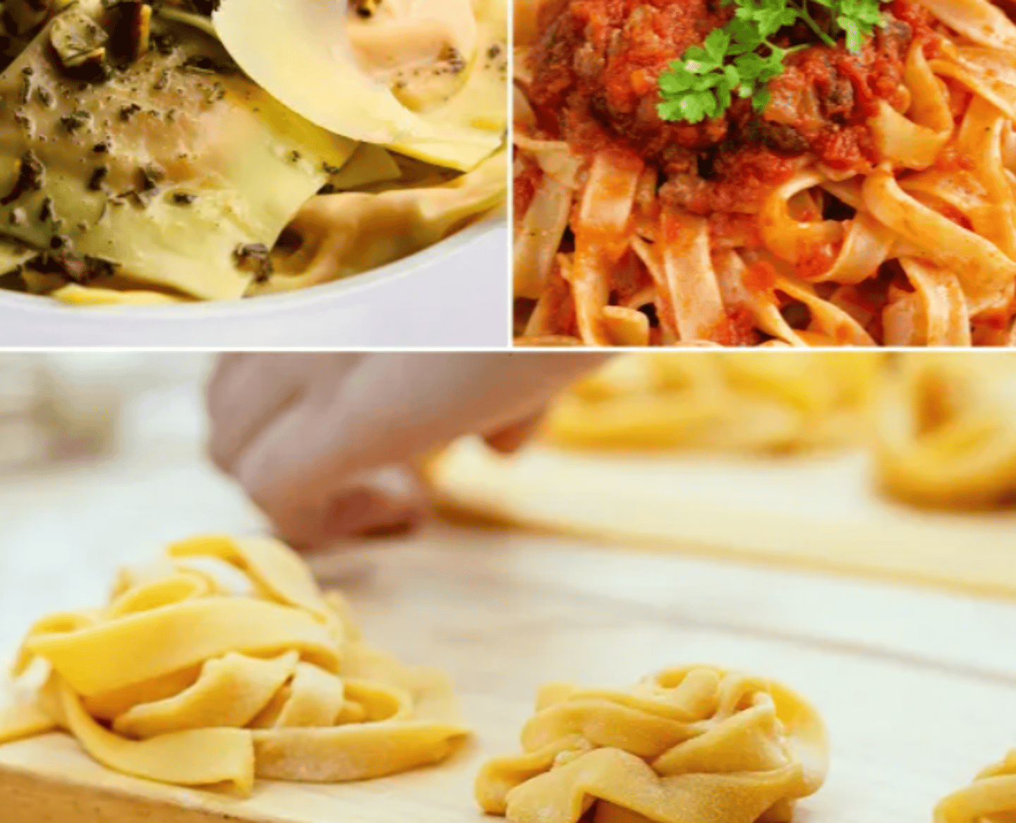 Pasta dishes