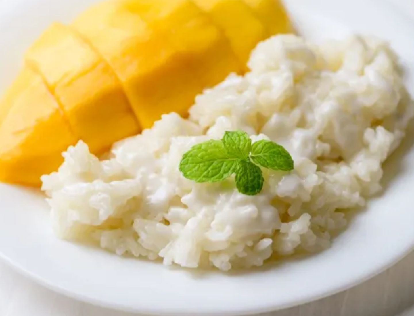 Mango sticky rice