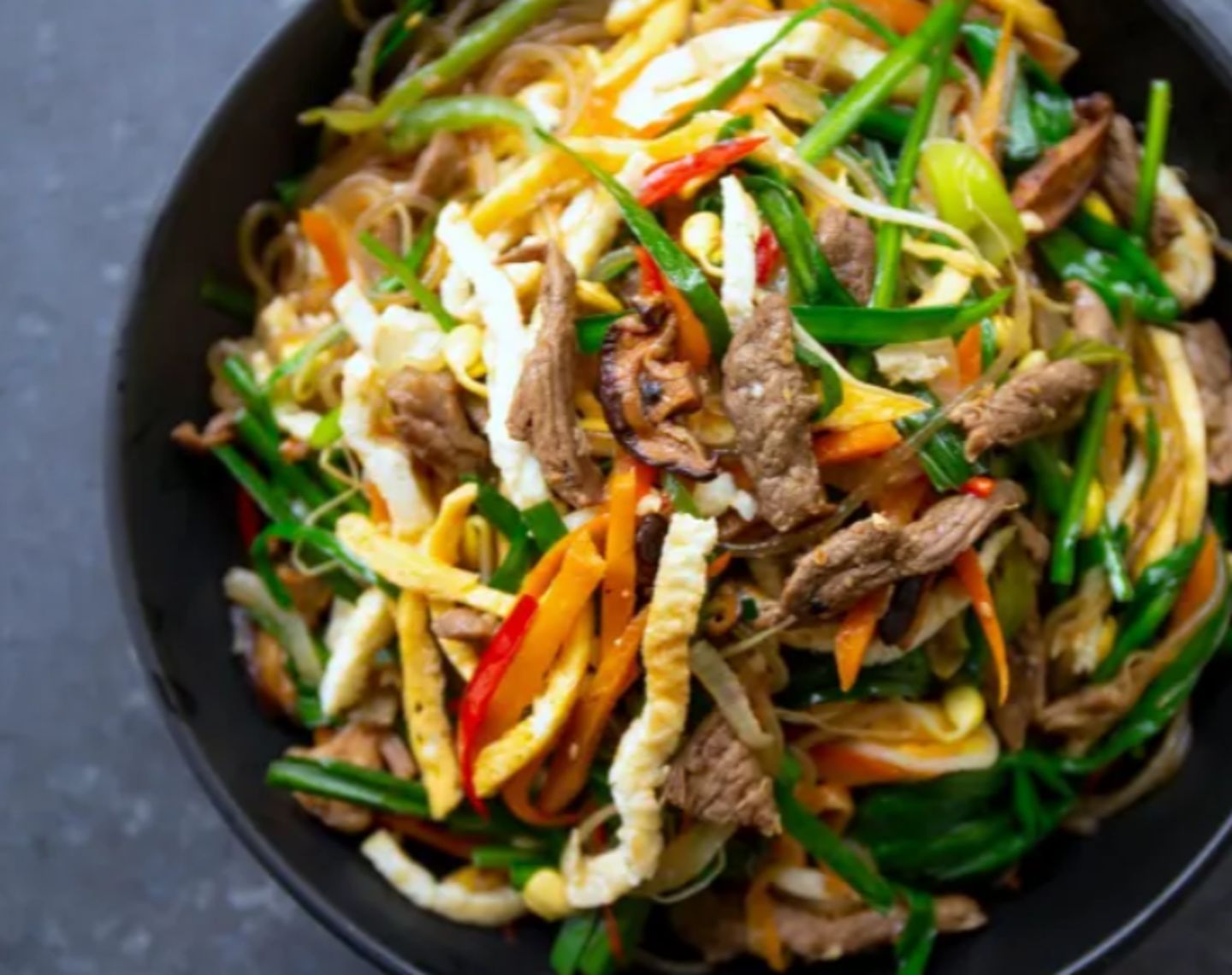 Vegetable and beef dish