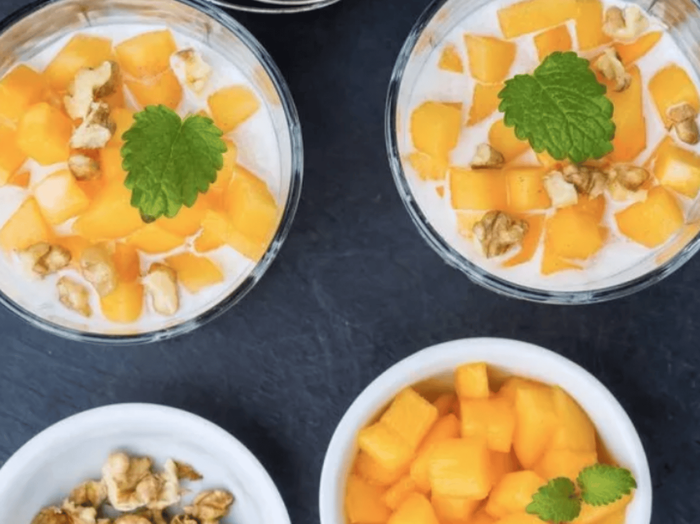 Mango coconut rice
