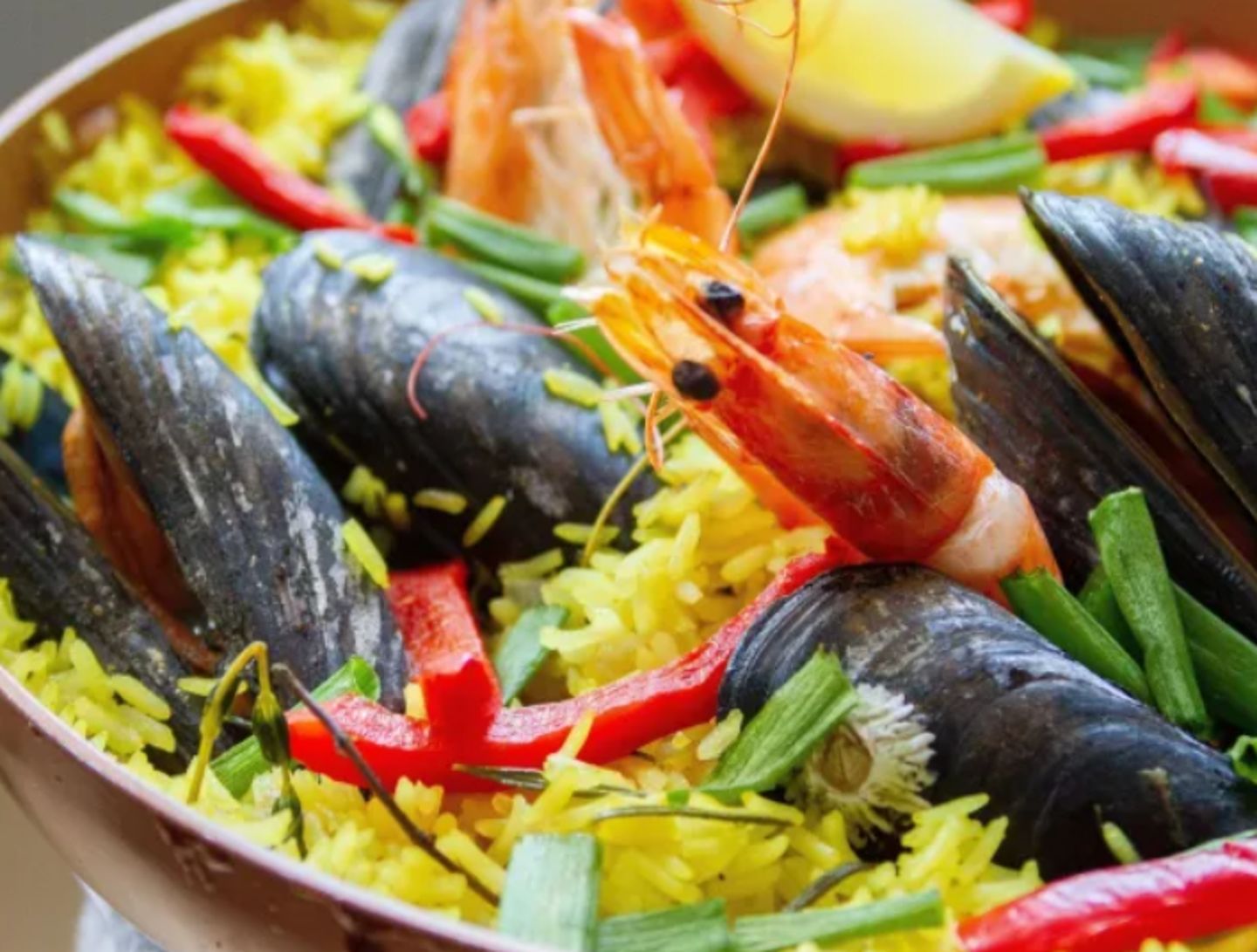Paella up close