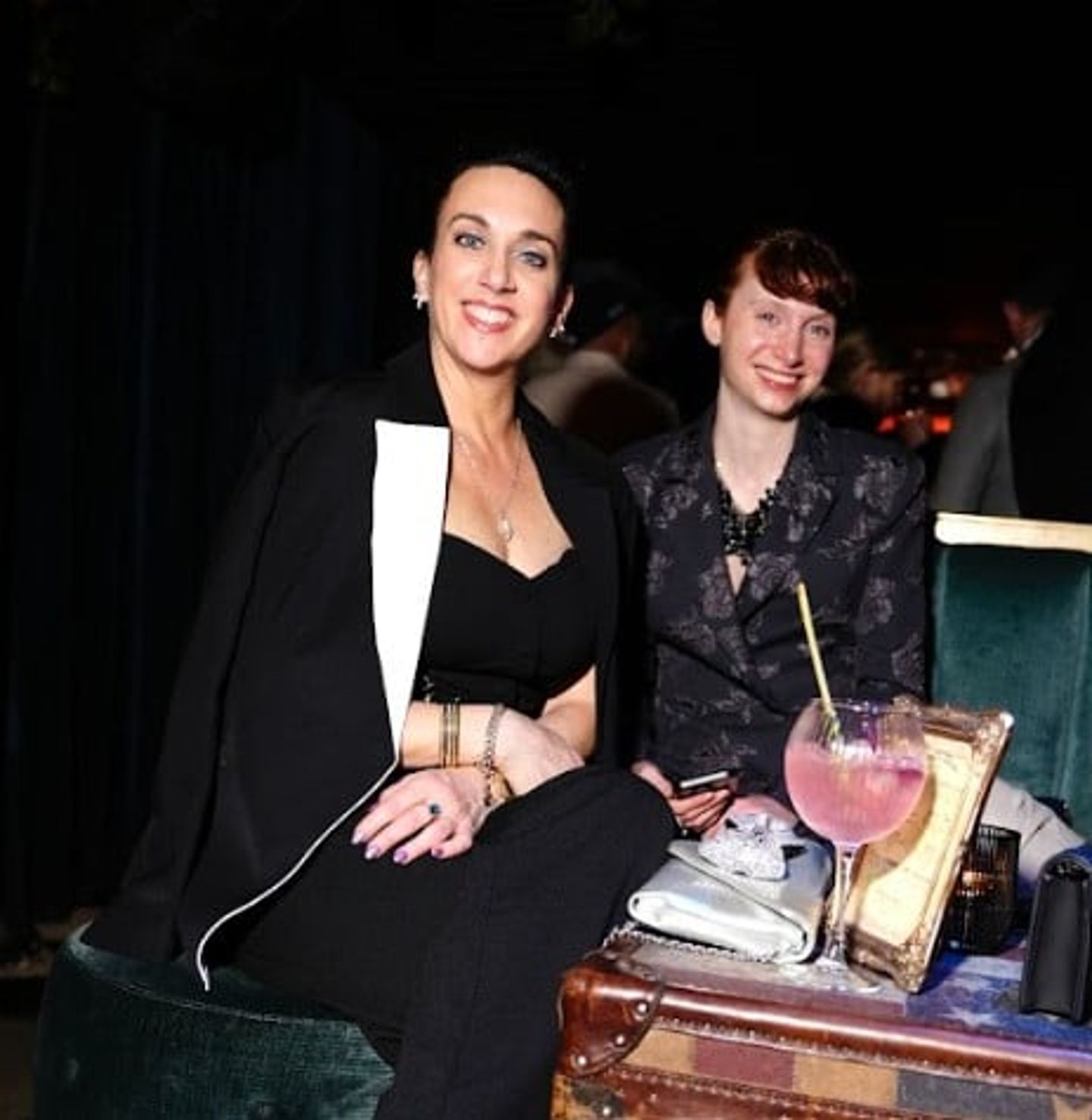 Friends Dining at Speakeasy