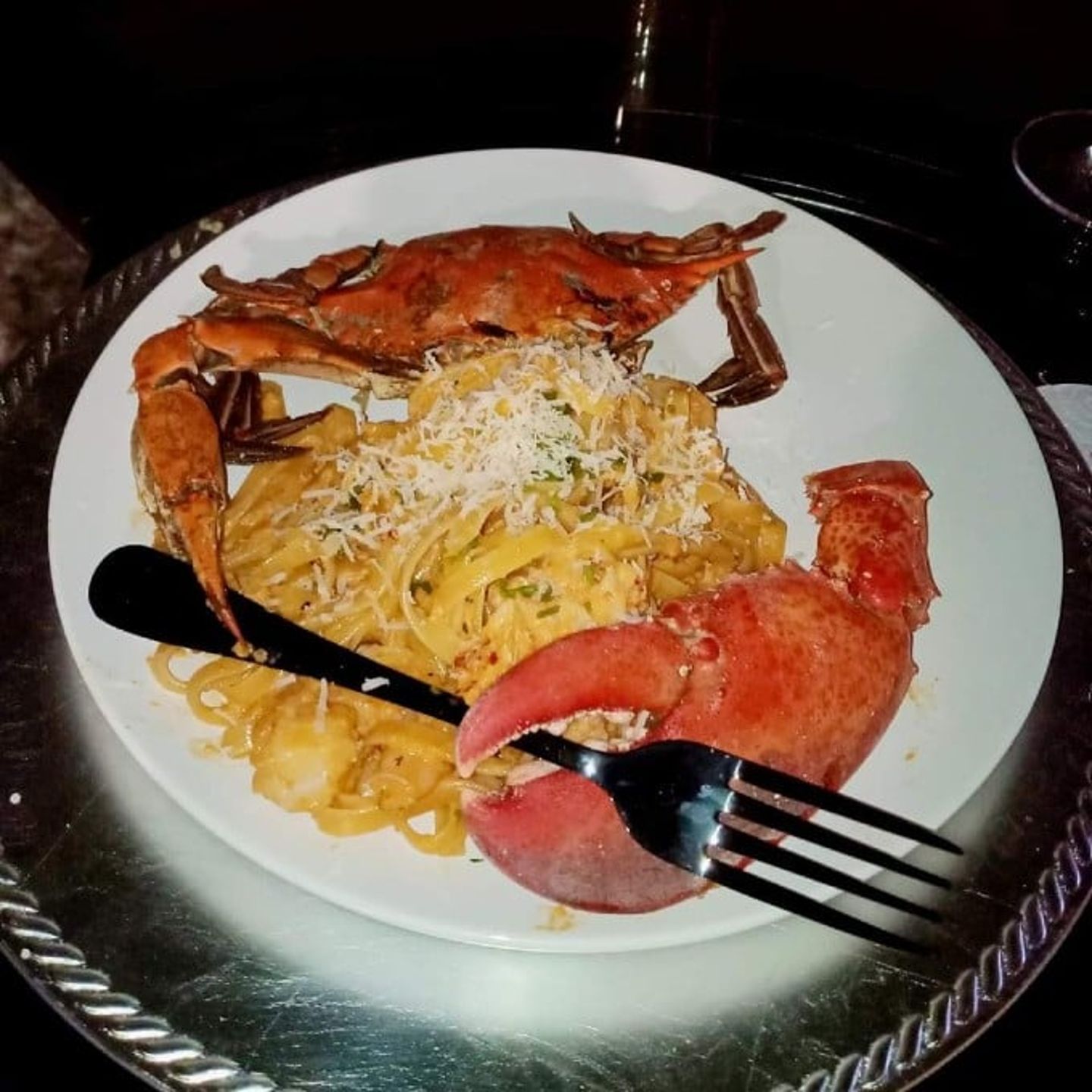 Seafood pasta