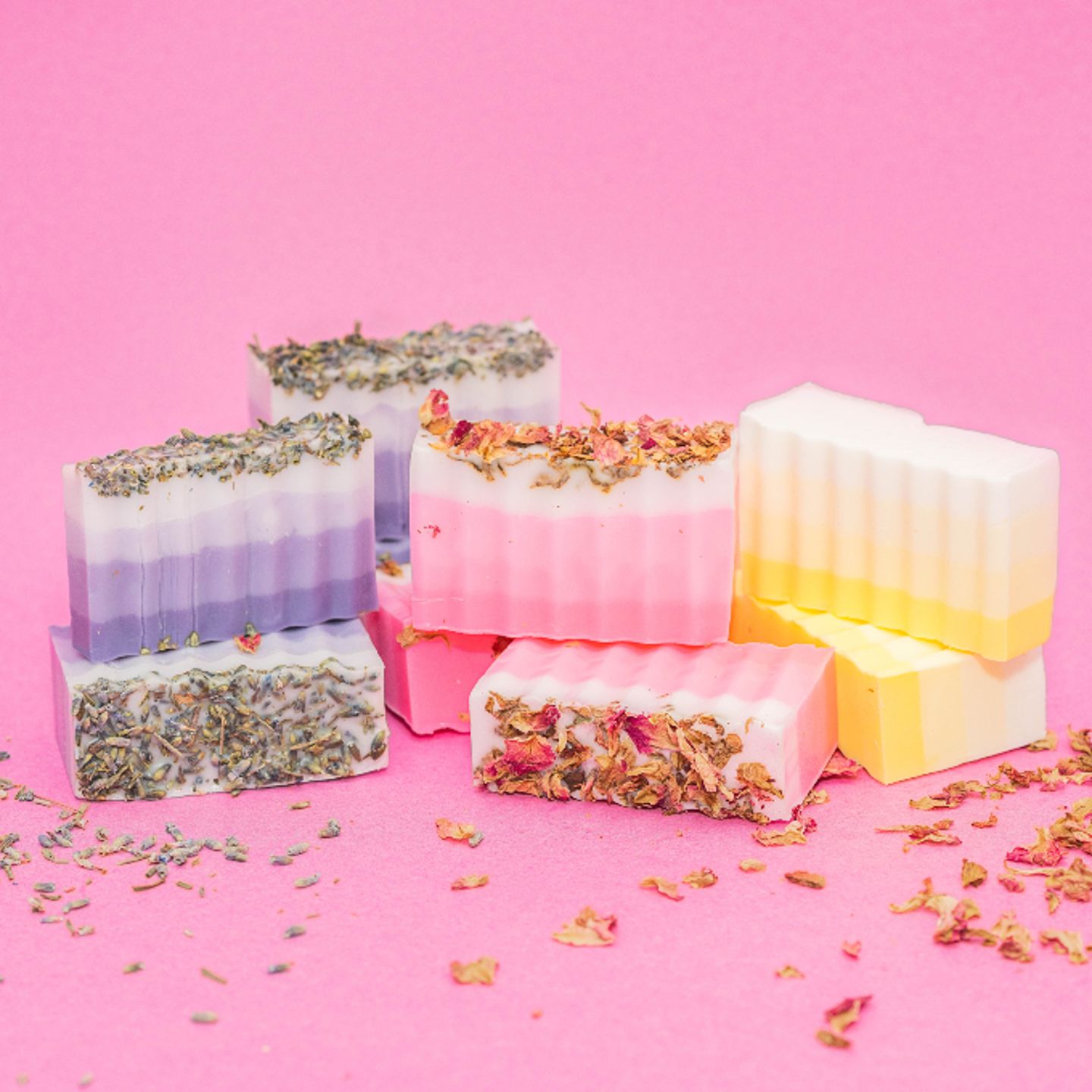 Homemade bar of soap