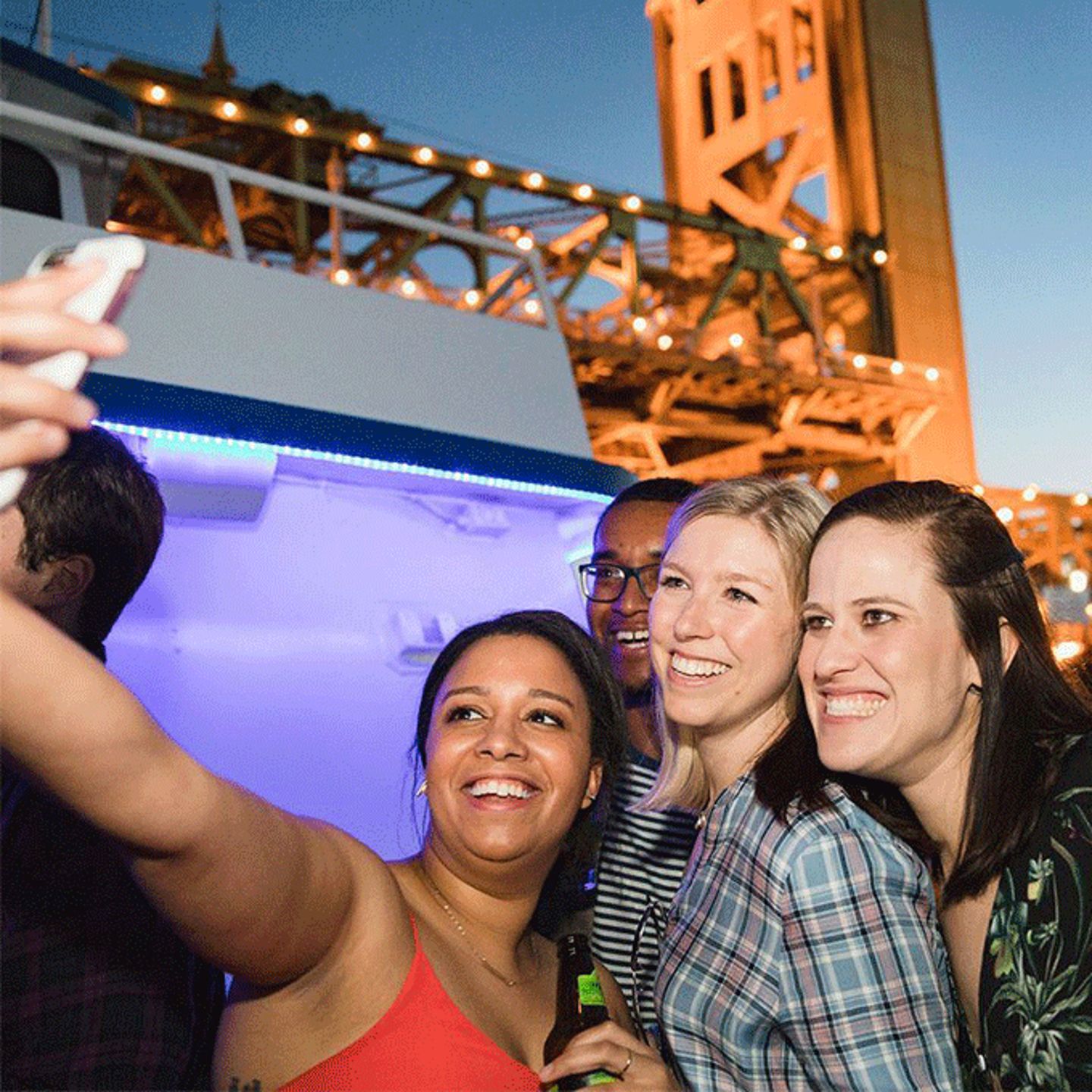 Selife on Happy Hour Cruise