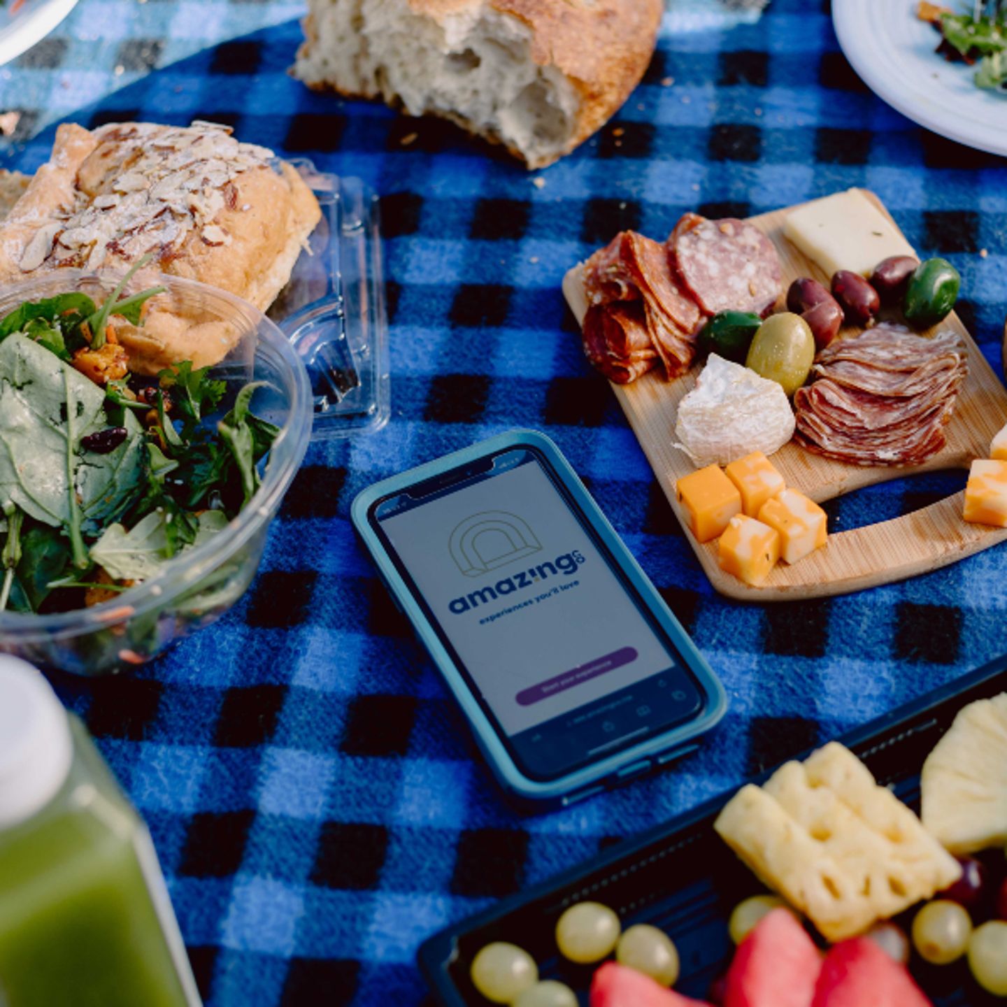 Picnic spread
