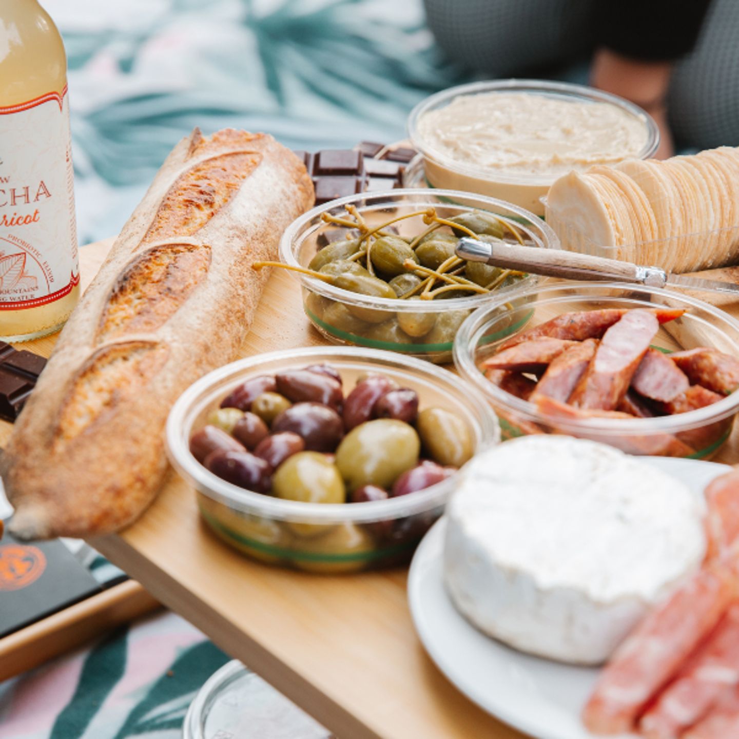 Picnic spread