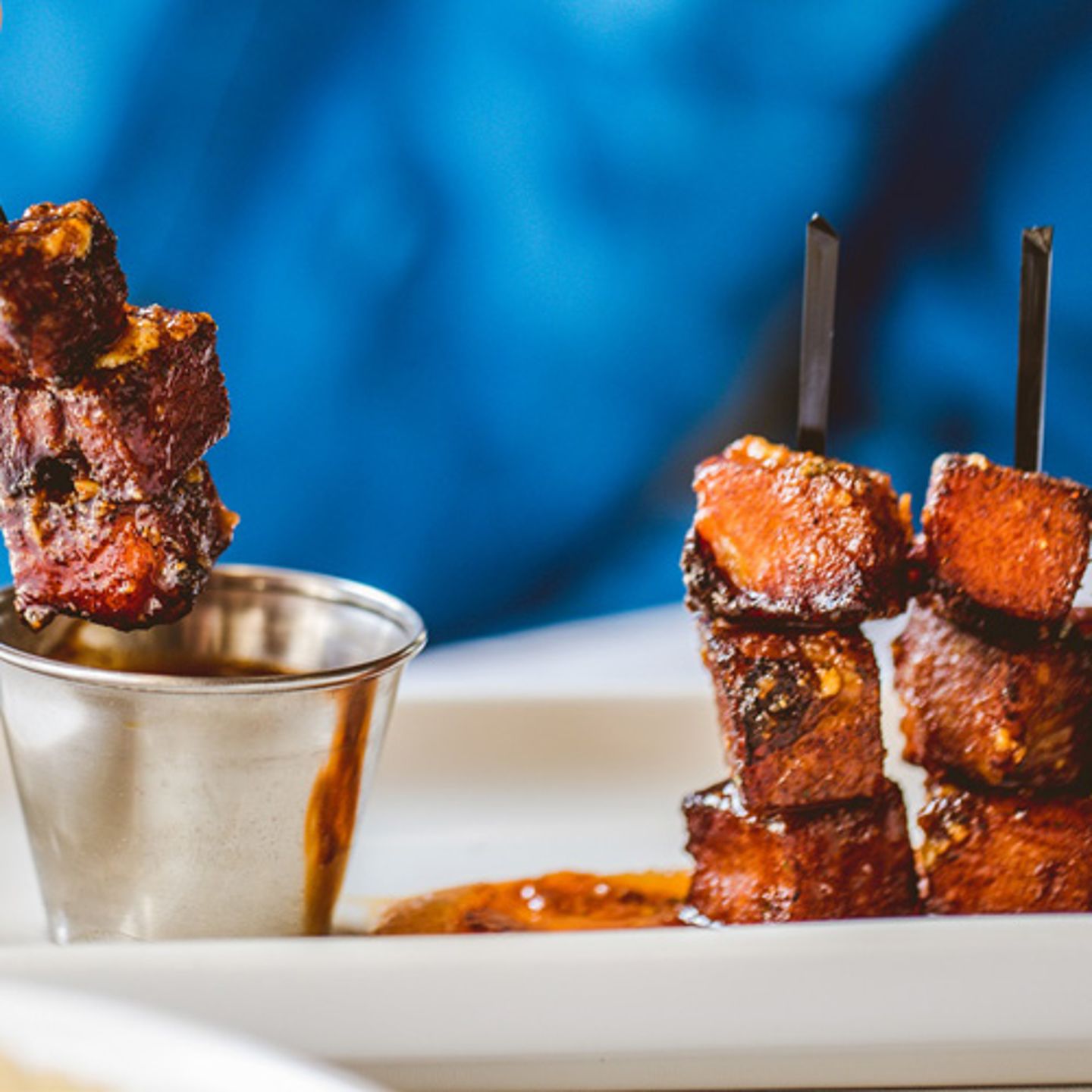 BBQ Skewers on Downtown Austin Food Tour