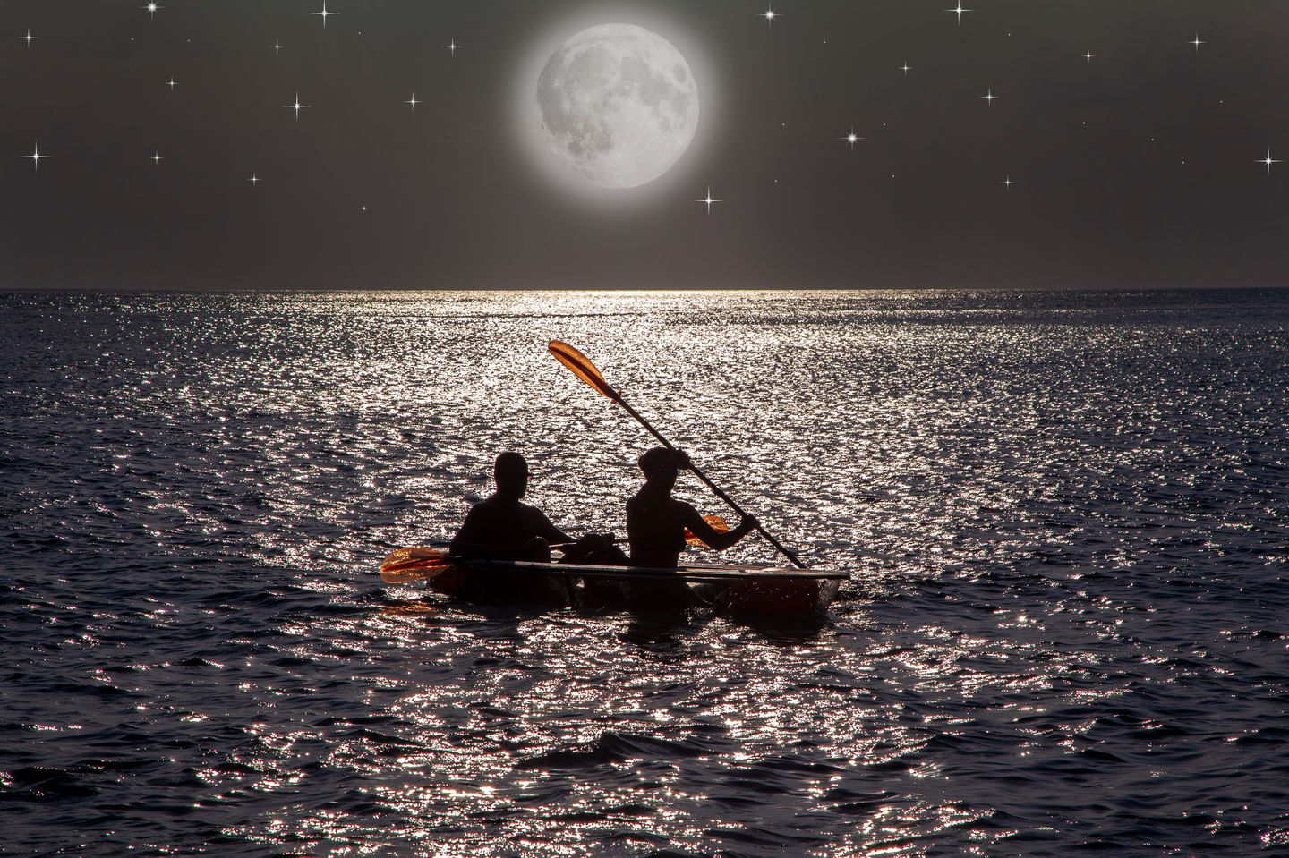 Night Canoe
