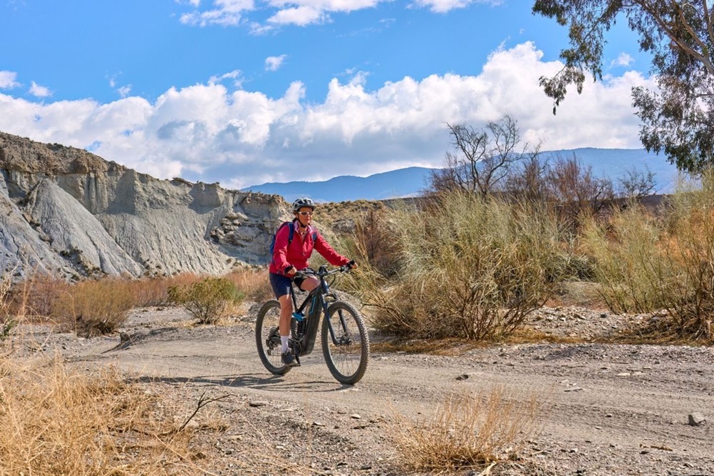 Bike in canyon