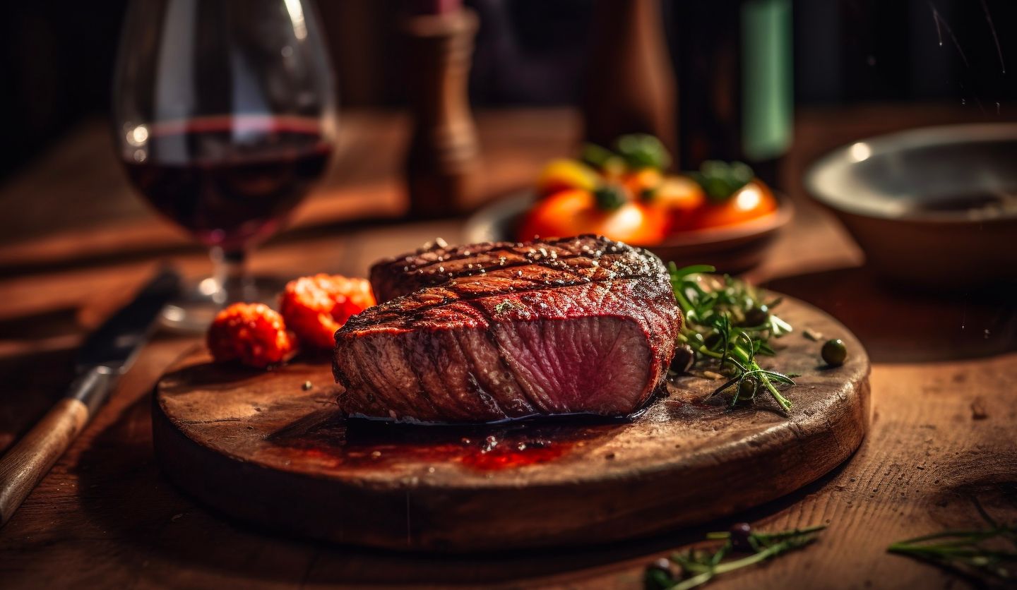Steak dinner