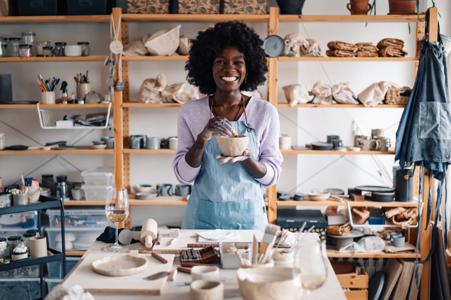 Making Pottery