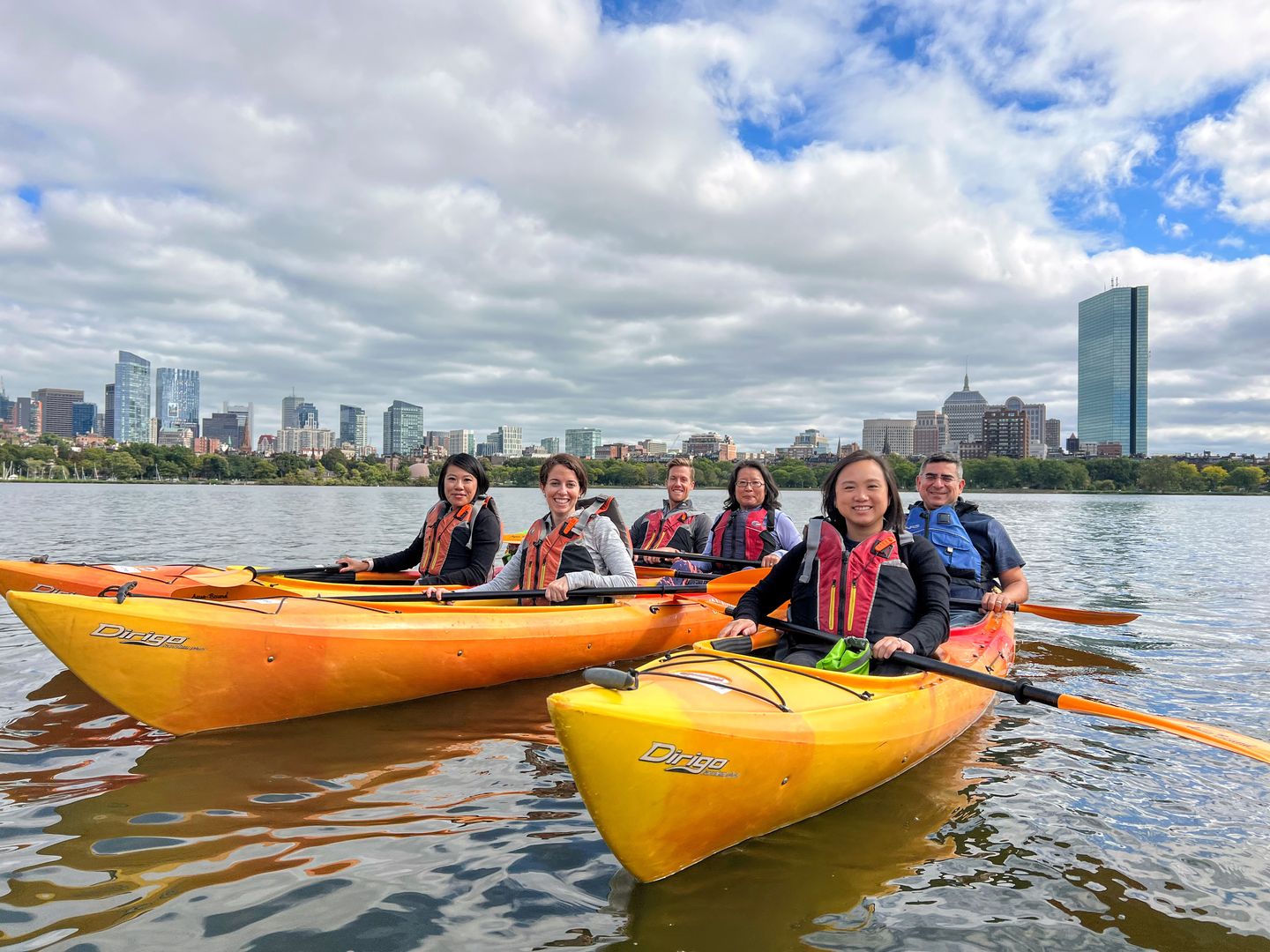 Group Kayaking