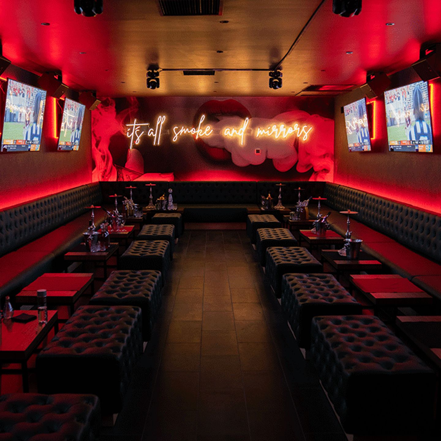 Dinner, Drinks, and Hookah for Two