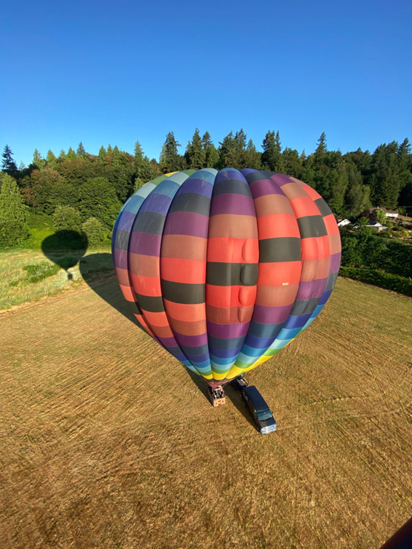 Balloon on ground