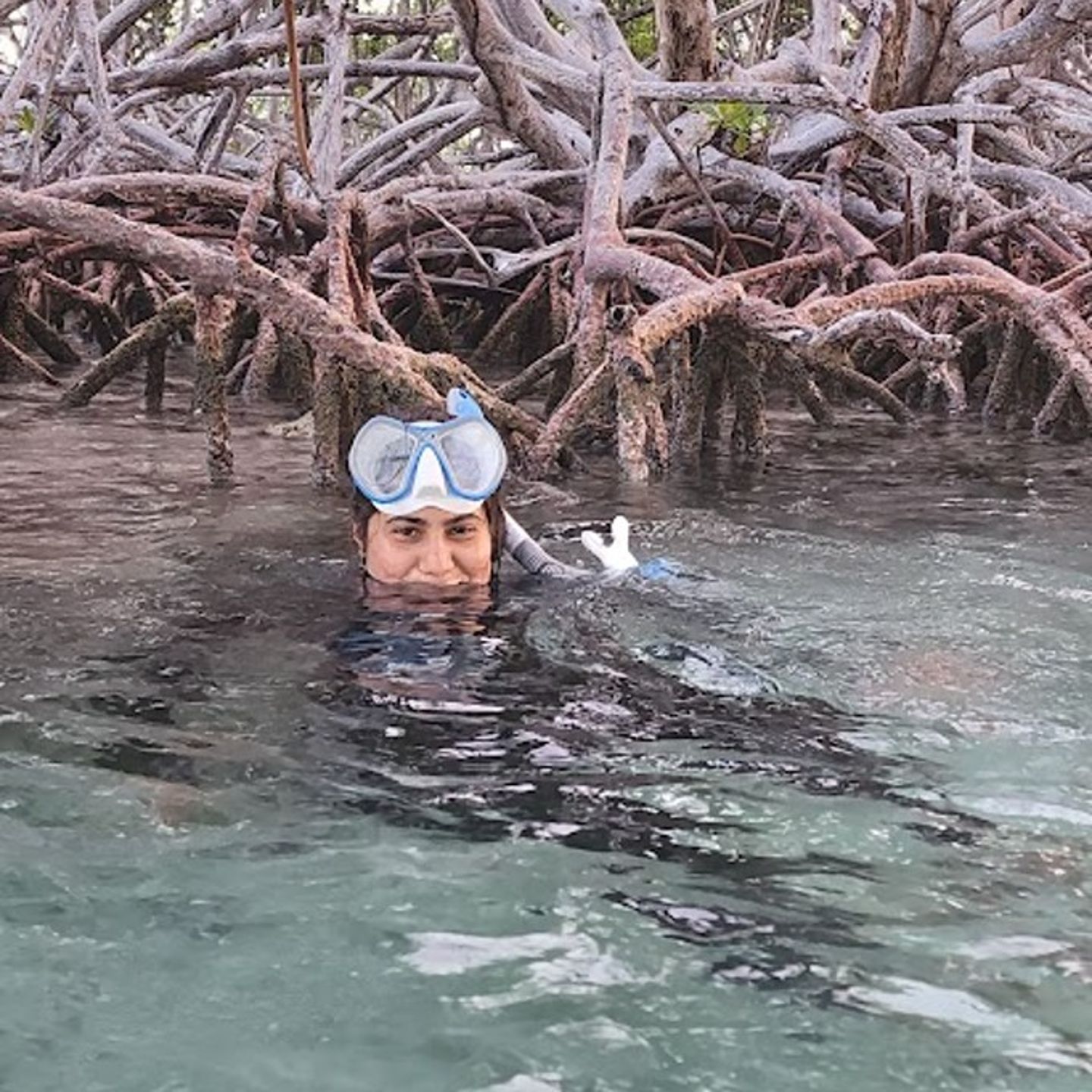 Woman Snorkeling