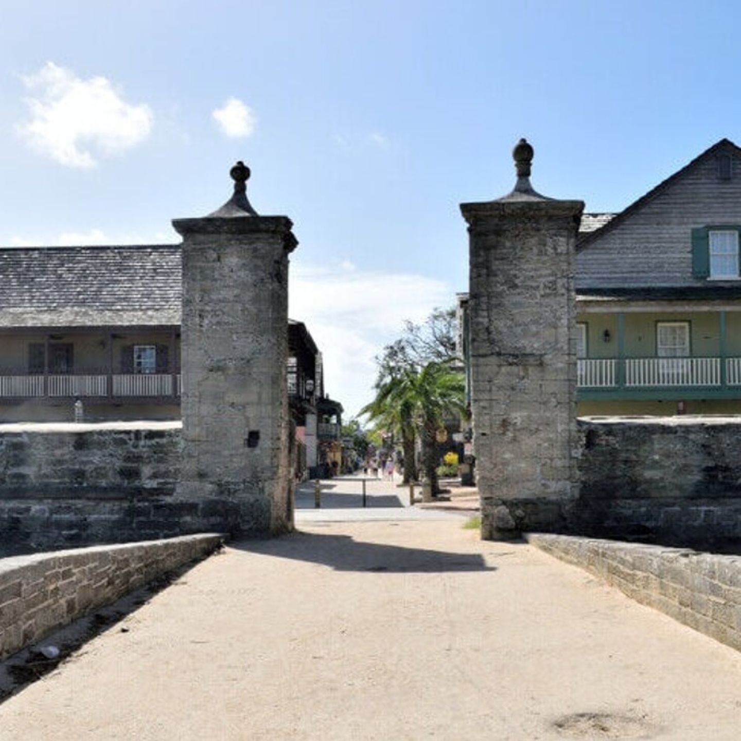 Path with entrance