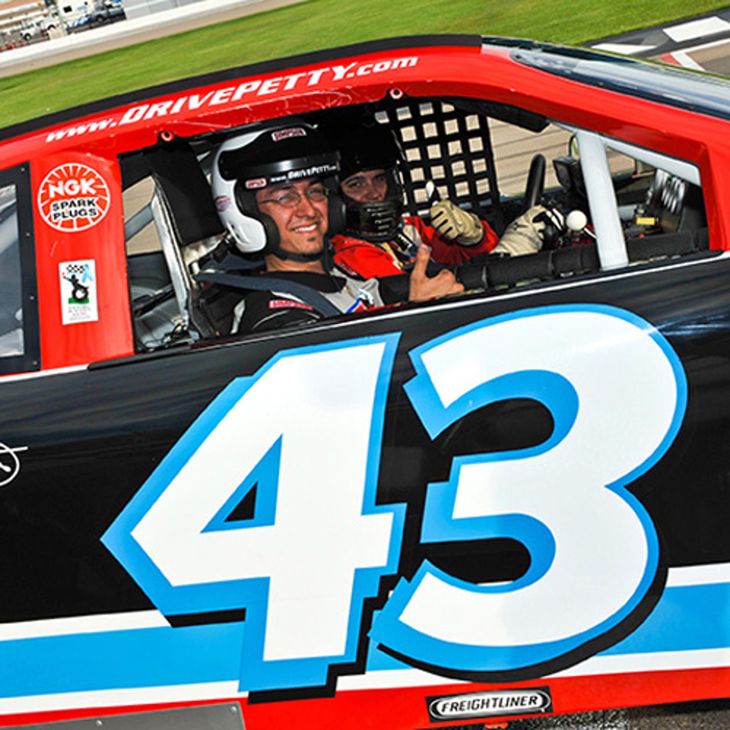 Ride Shotgun in a NASCAR at Nashville Superspeedway
