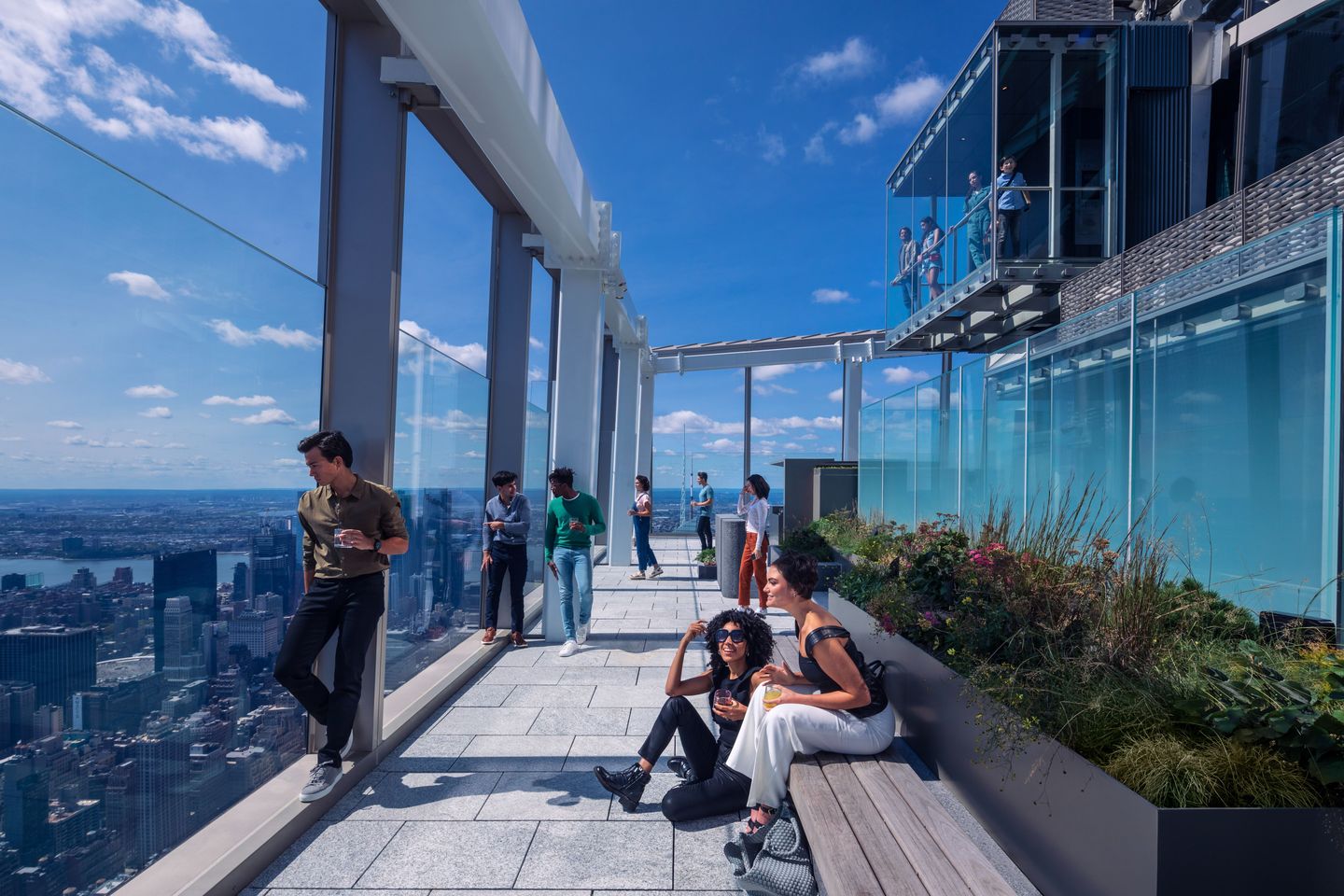Terrace Overlooking NY
