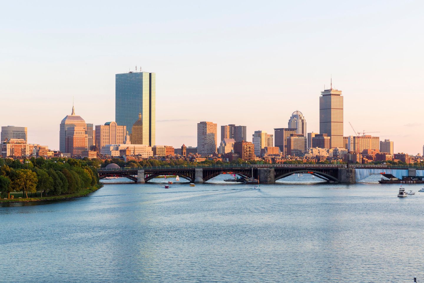 Boston at Sunset