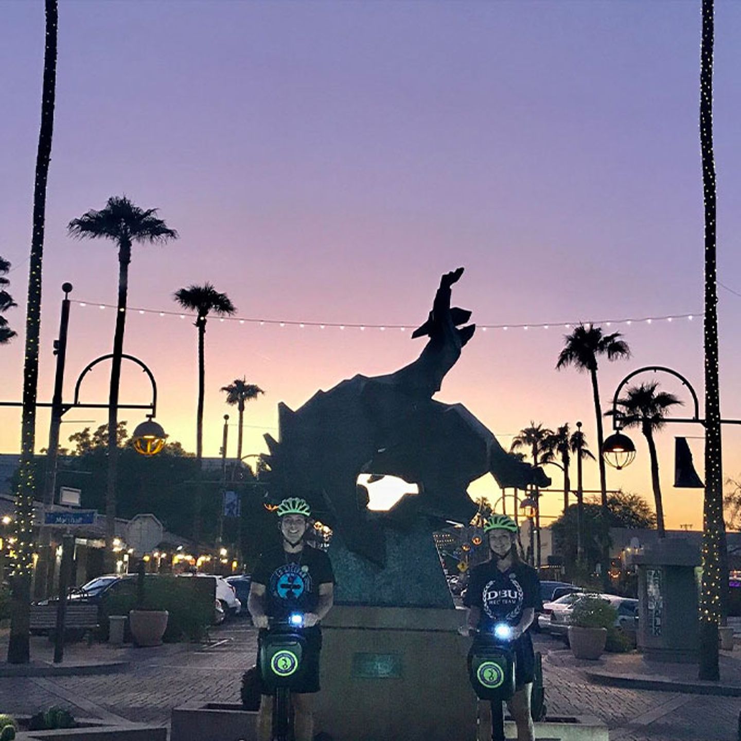 Sunset Tour of Scottsdale on Segway