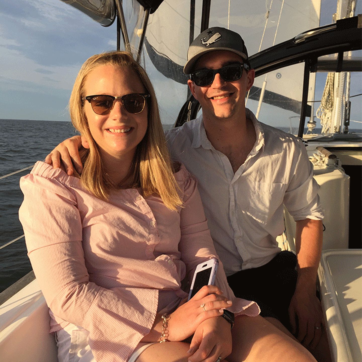Couple Sailing