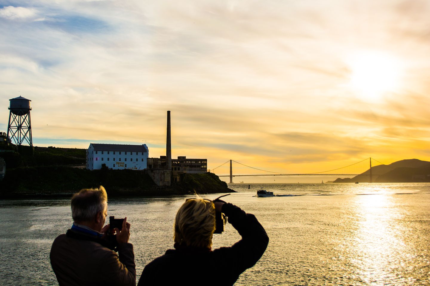 Photo at sunset